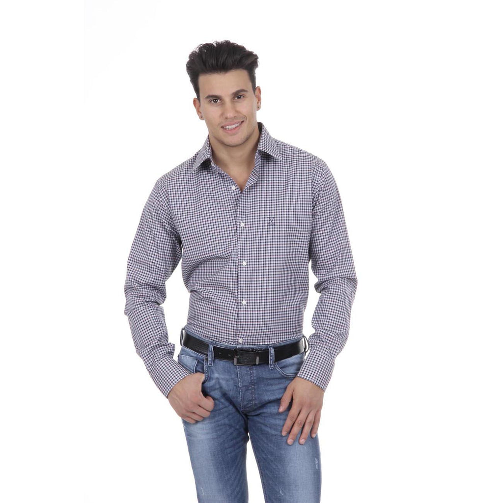 V 1969 Italia Camicia da uomo Modern Classic Fit 377 VAR. 212