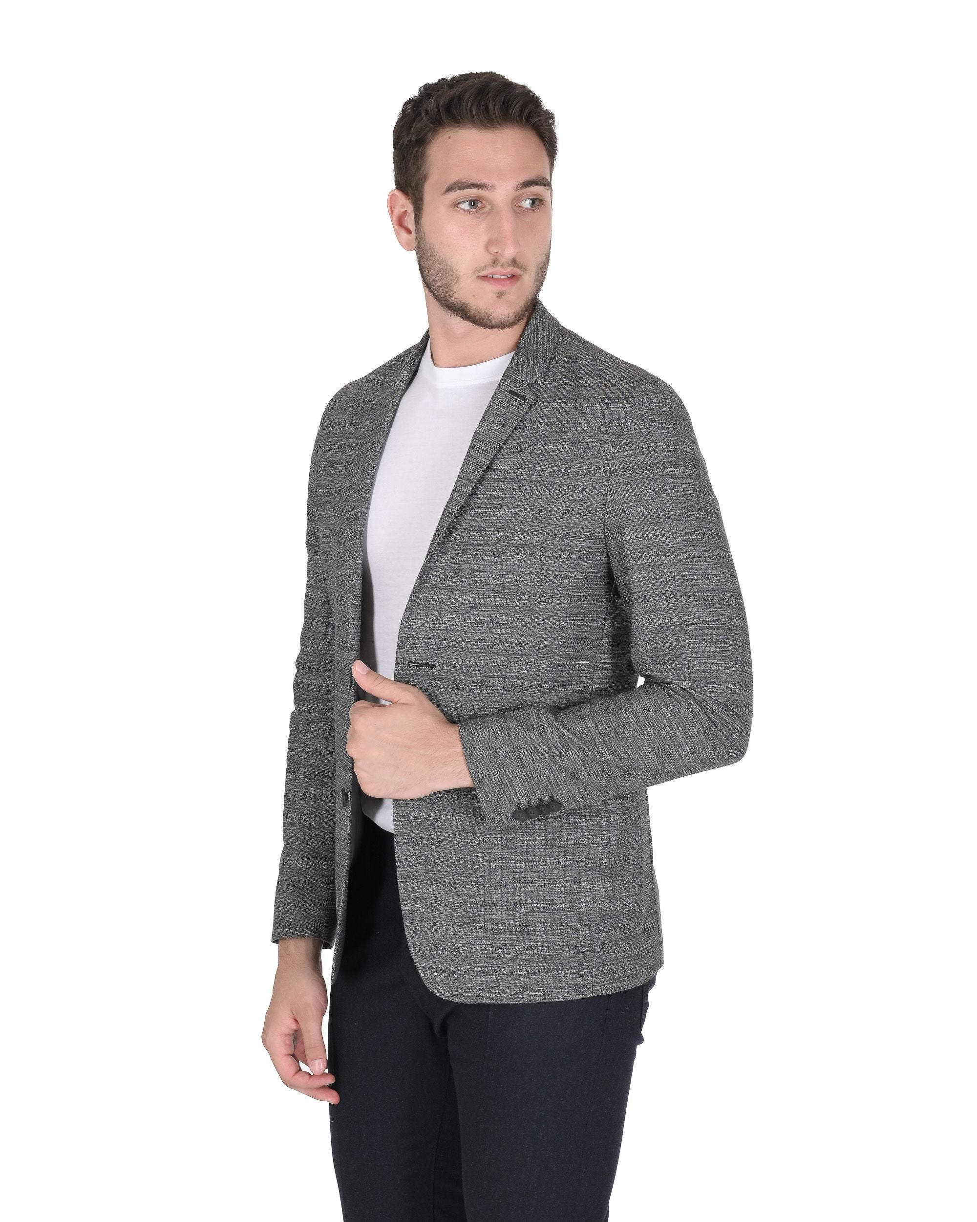 Calvin Klein Blazer da uomo nero K10K100756013