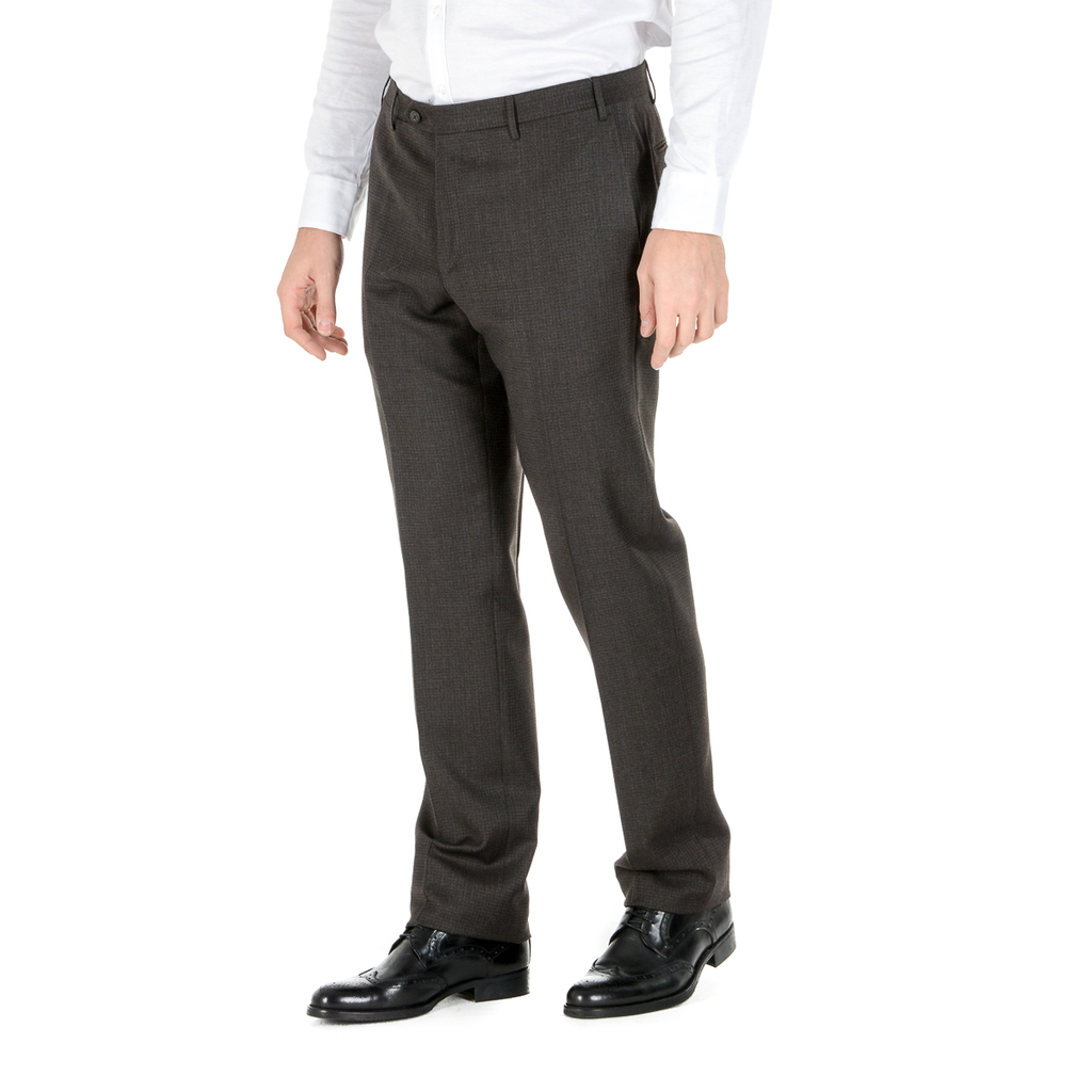 Corneliani Pantaloni Uomo Grigio Scuro
