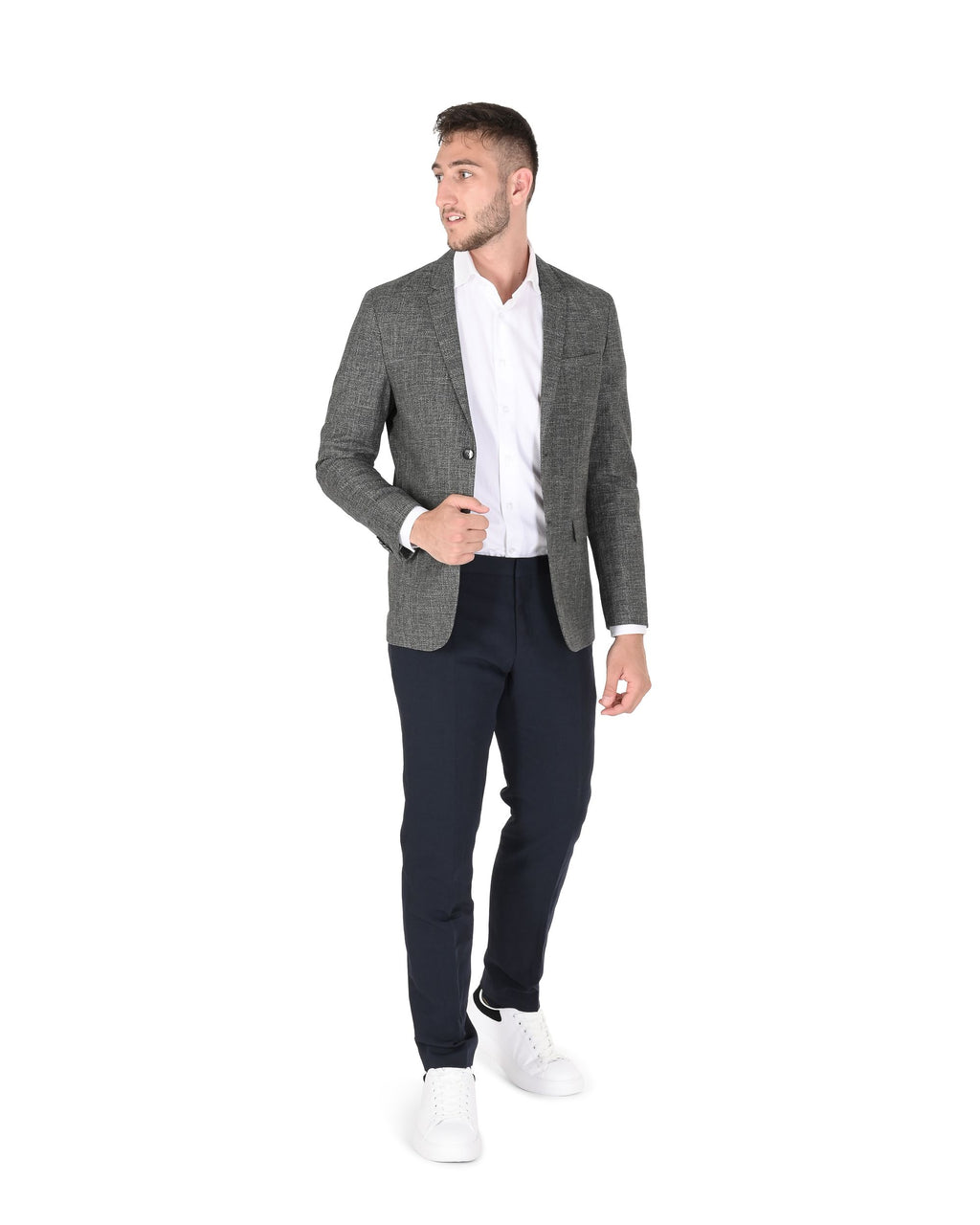 Calvin Klein Blazer da uomo grigio K10K101099657