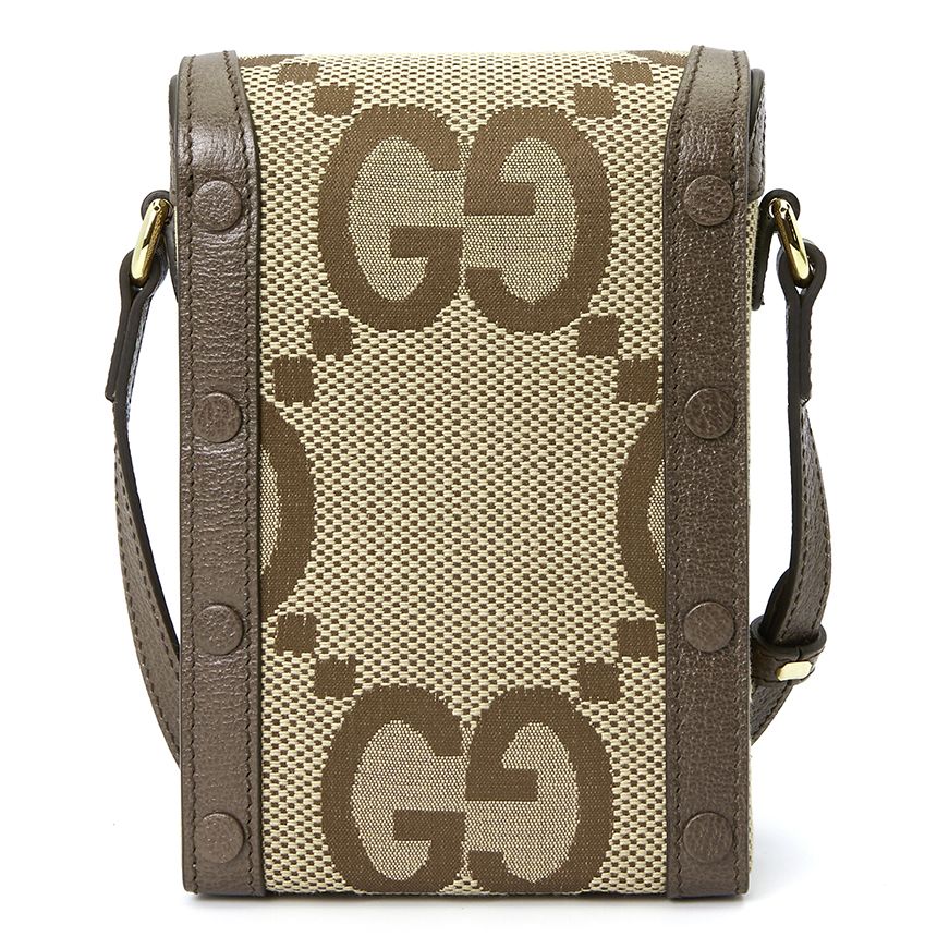 Borsa a tracolla da uomo con monogramma GG Horsebit