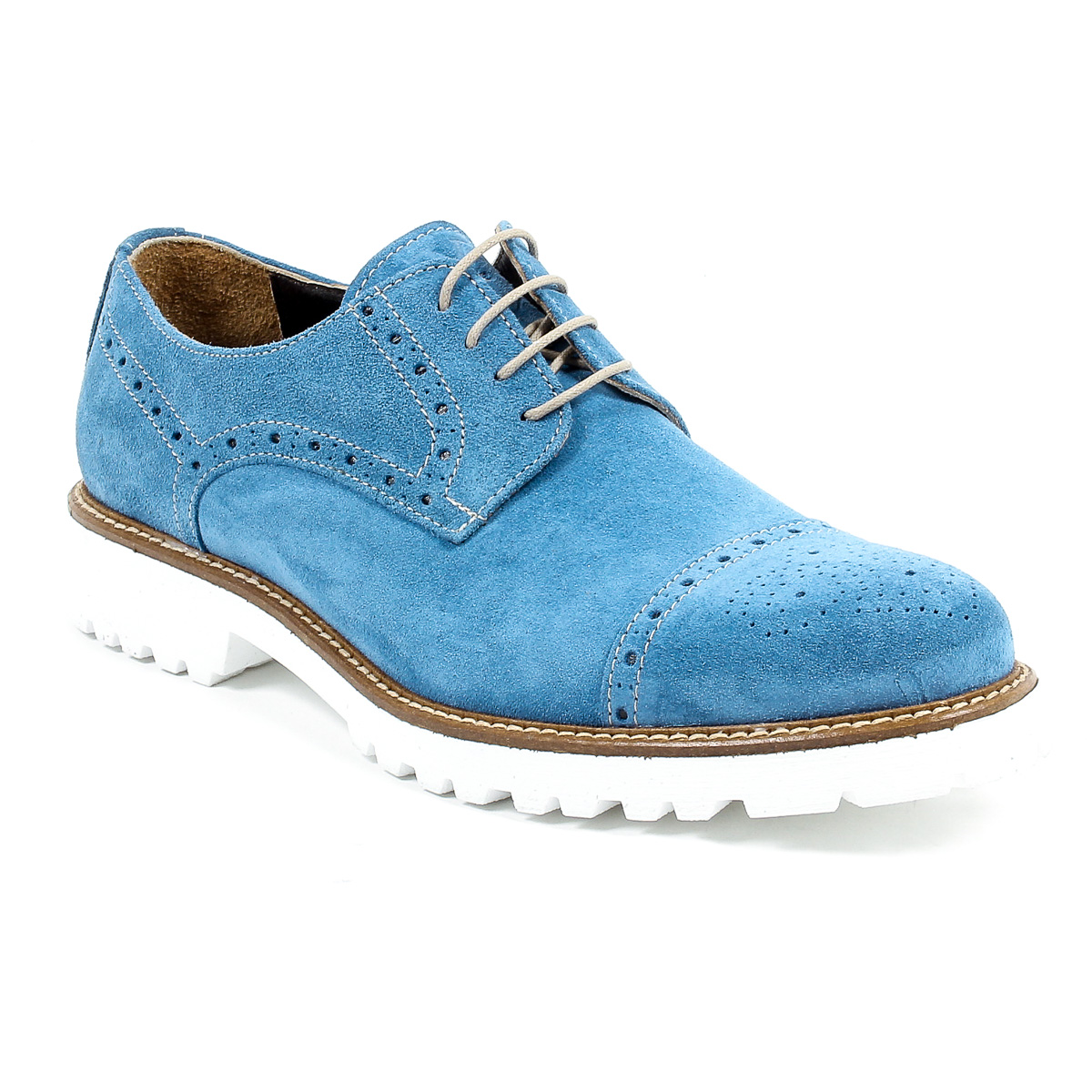 V 1969 Italia Scarpa Oxford Brogue da uomo
