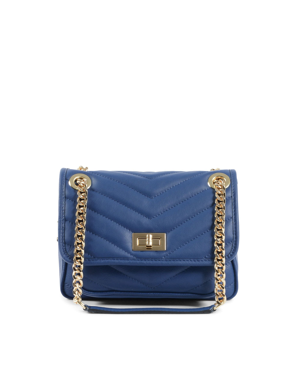 Borsa Donna V Italia Blu 10507 SAUVAGE BLUETTE