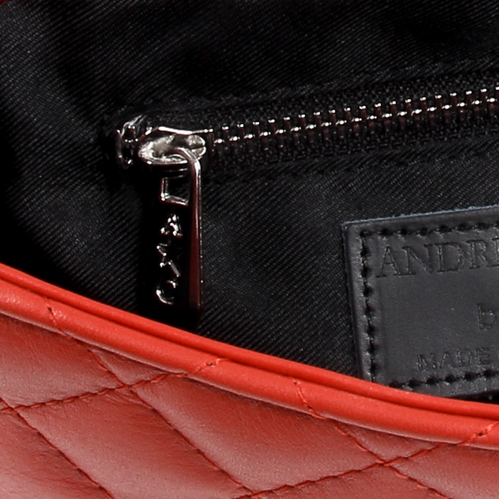 Borsa a mano da donna Andrew Charles rossa AZALEA