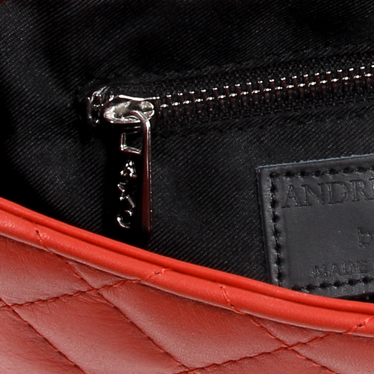 Borsa a mano da donna Andrew Charles rossa AZALEA