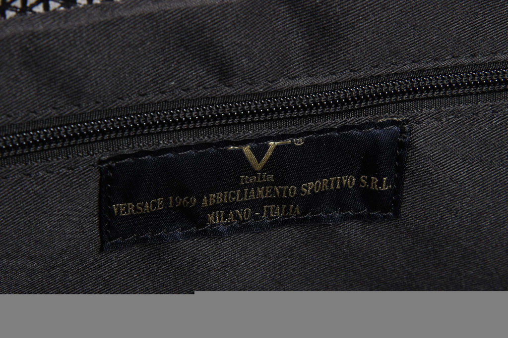 Borsa da donna V 1969 Italia V016-S RUGA STAMPATO GRIGIO
