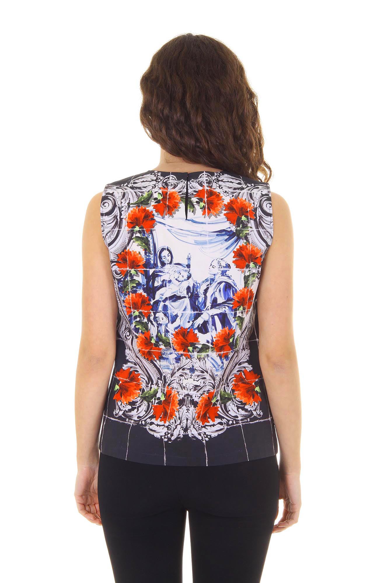 Canotta da donna Dolce & Gabbana F7O34T FP5J8 X0800