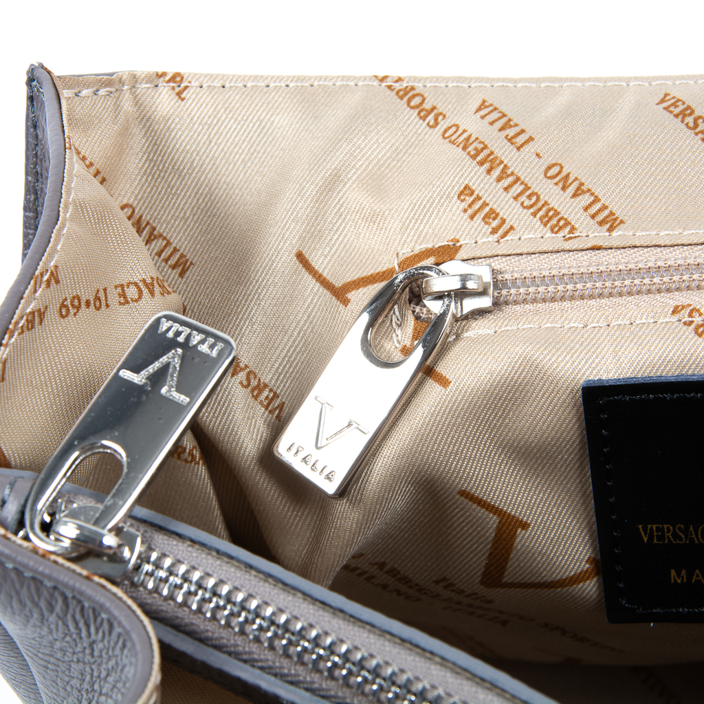 V 1969 Italia Borsa da donna grigia ELLY