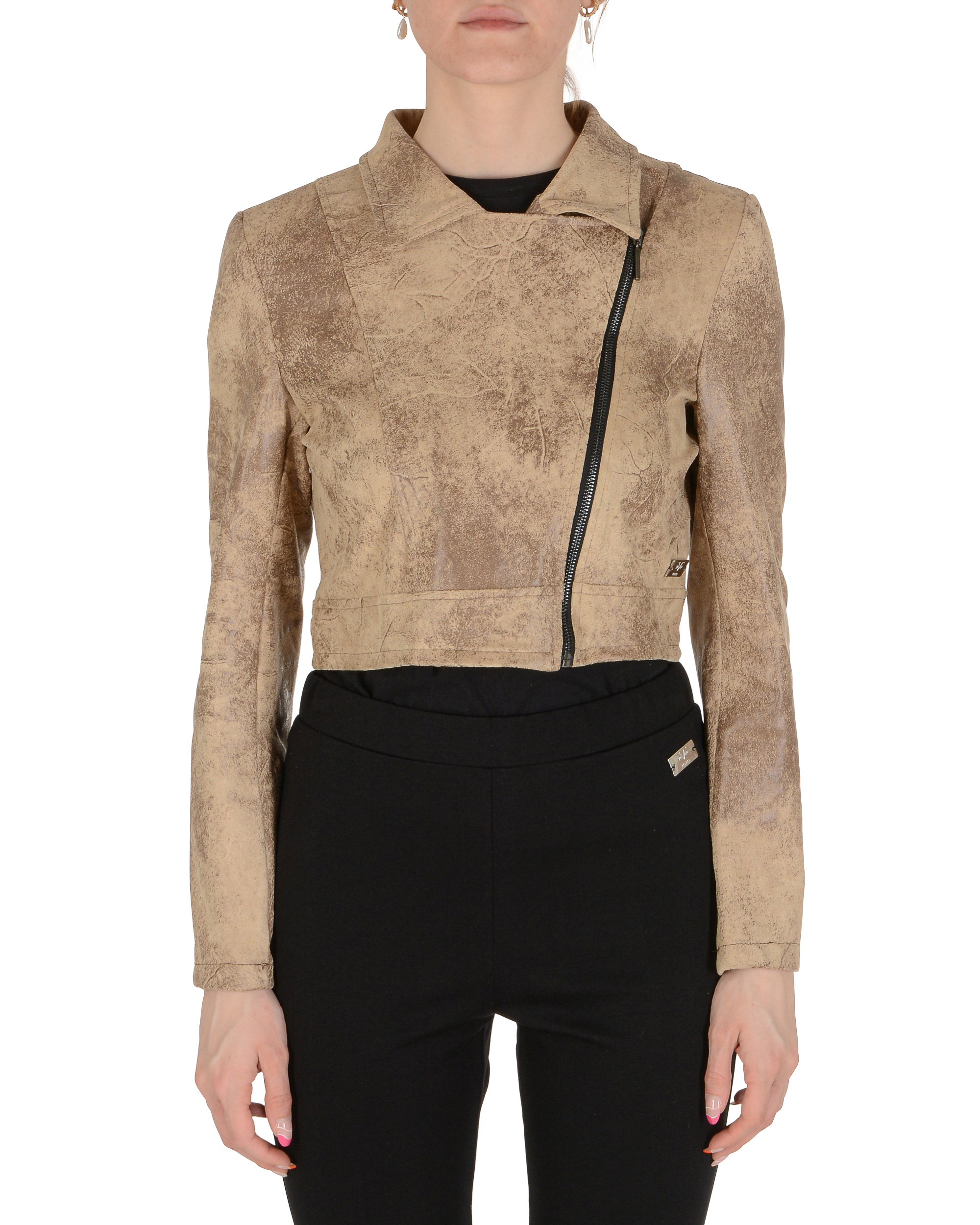 Giacca Donna 19V69 Italia Beige CHIODO BEIGE