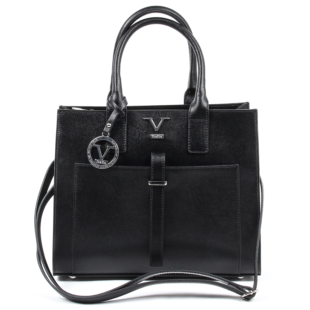 V 1969 Italia Borsa da donna V006-S SAFFIANO NERO