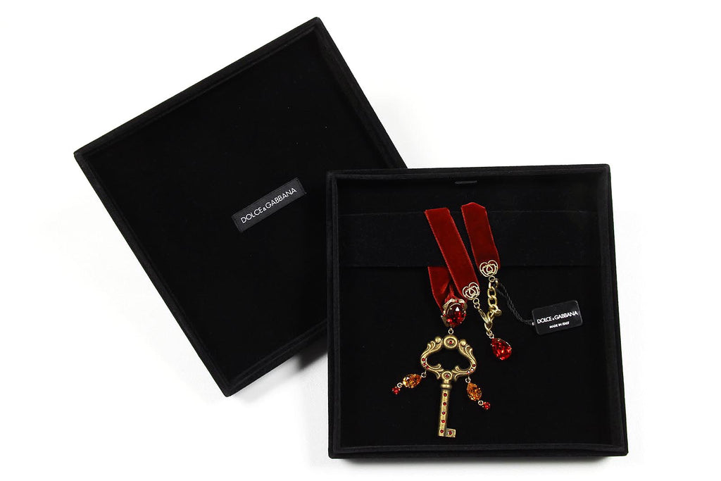 Collana Dolce & Gabbana con ciondolo chiave WNG6C1 W0001 ZOO00