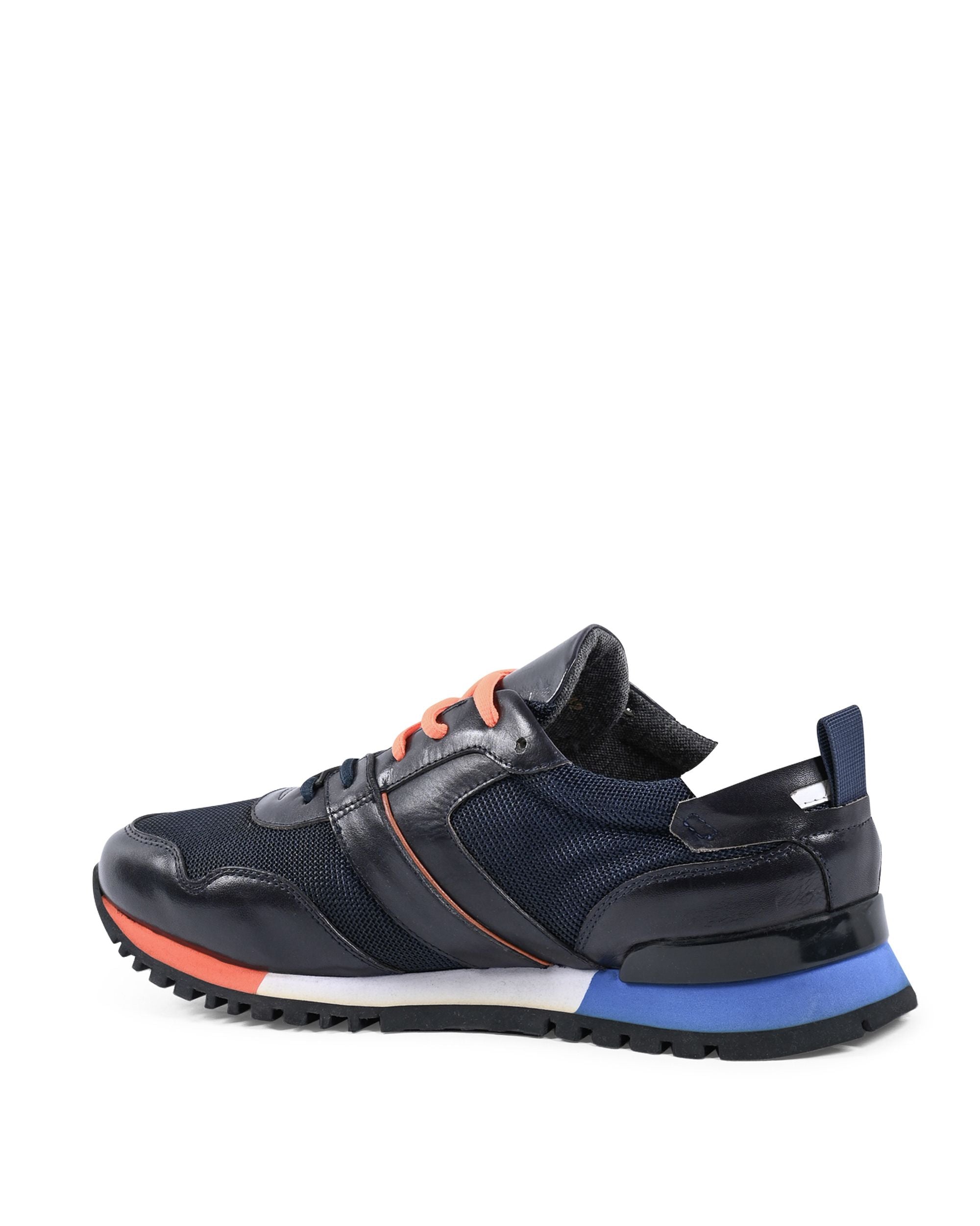19V69 Italia Sneaker da uomo blu navy YO D392-2 NAVY