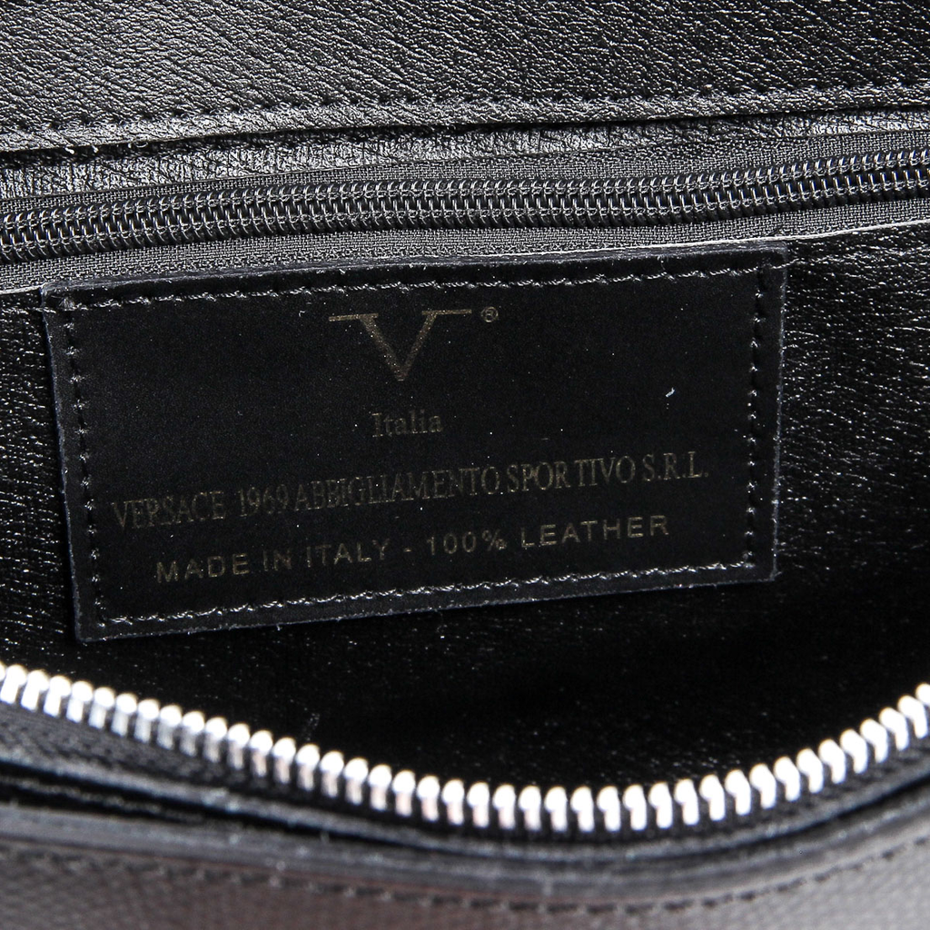 Borsa da donna V 1969 Italia V020-S PALMELLATO NERO