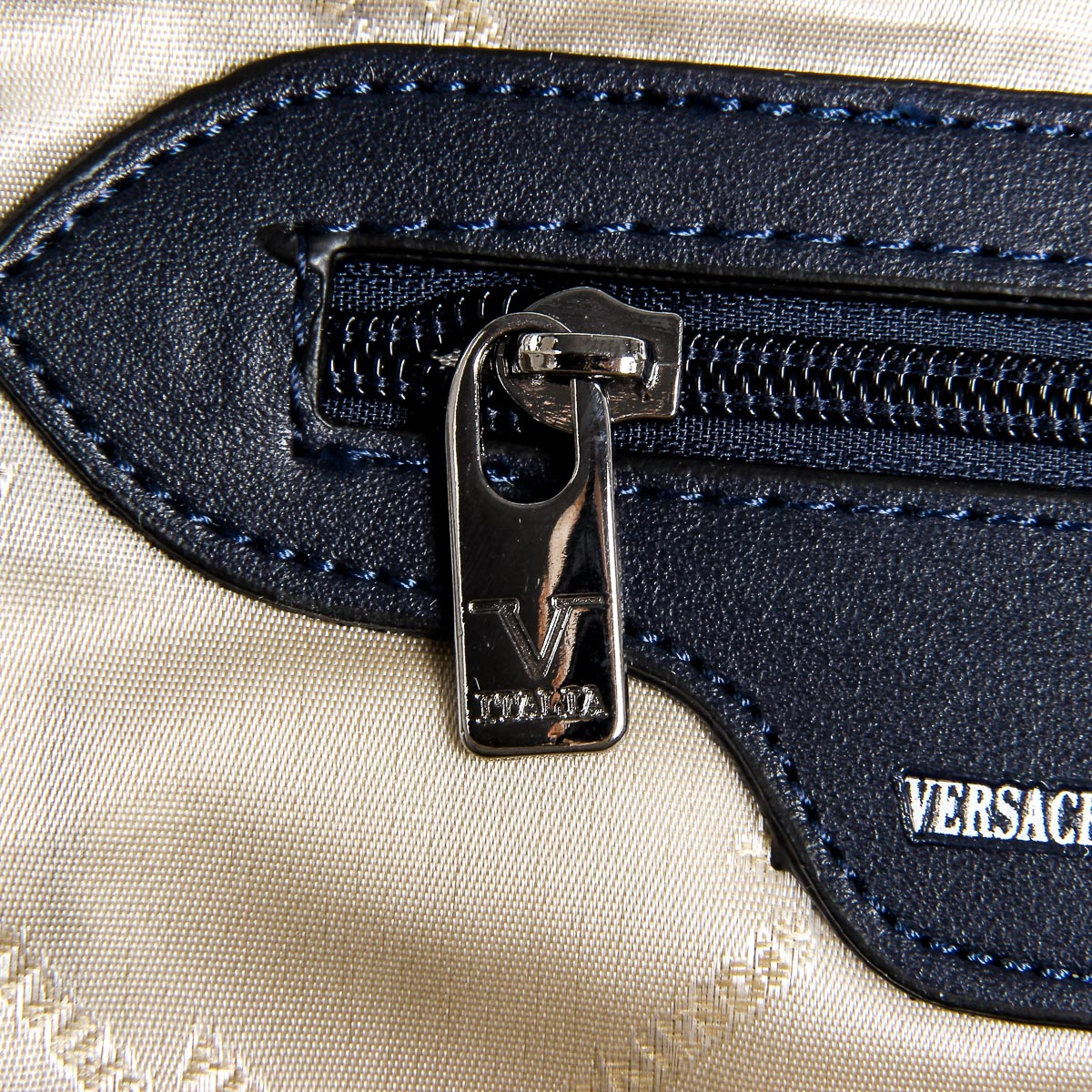 V 1969 Italia Borsa da uomo blu LEROY