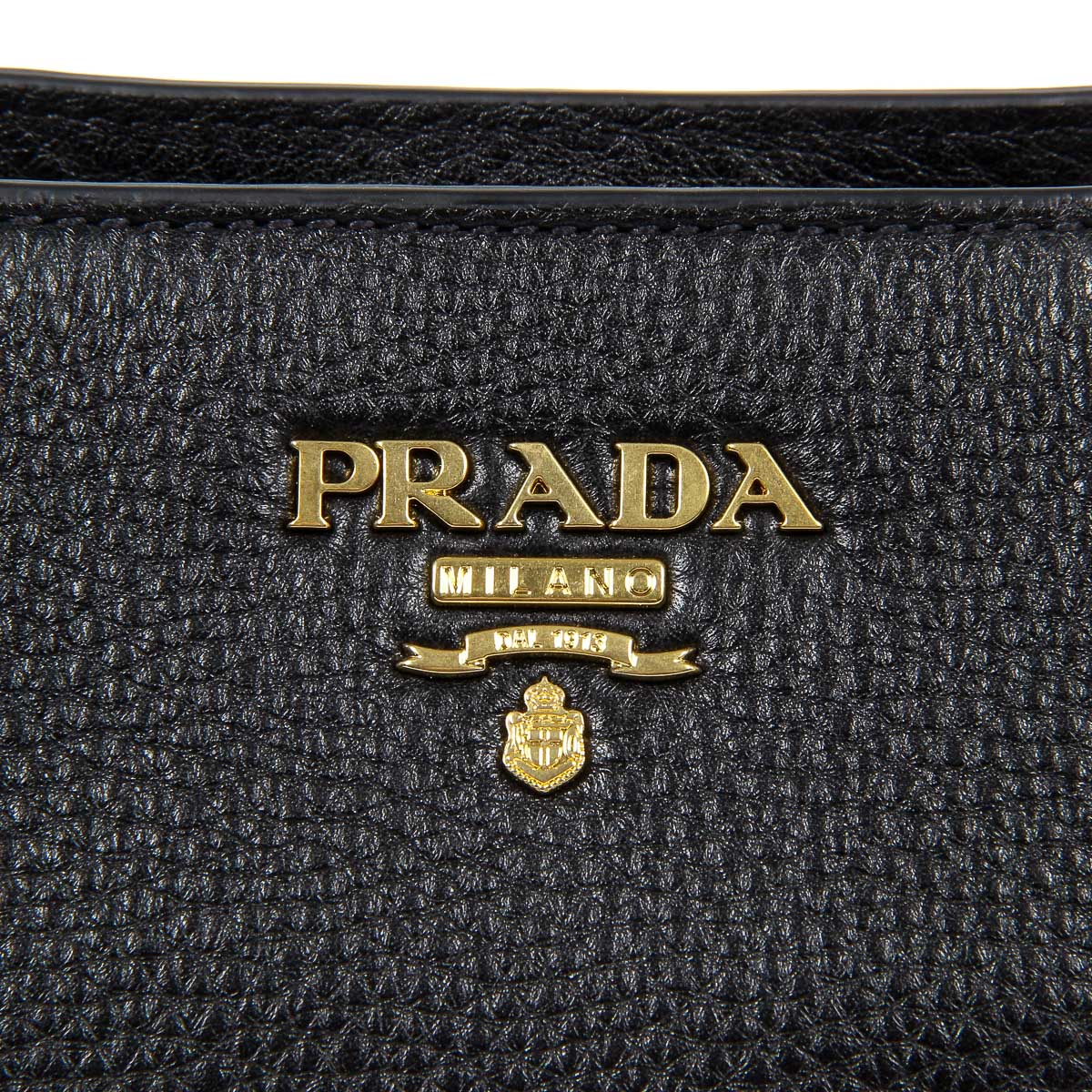 Borsa a mano Prada da donna 1BG113 UWL F0002 NERO VIT DAINO