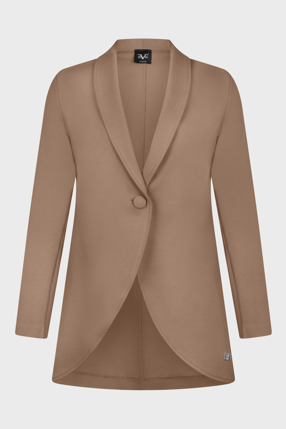 19V69 Italia Blazer da donna Beige MONO BEIGE