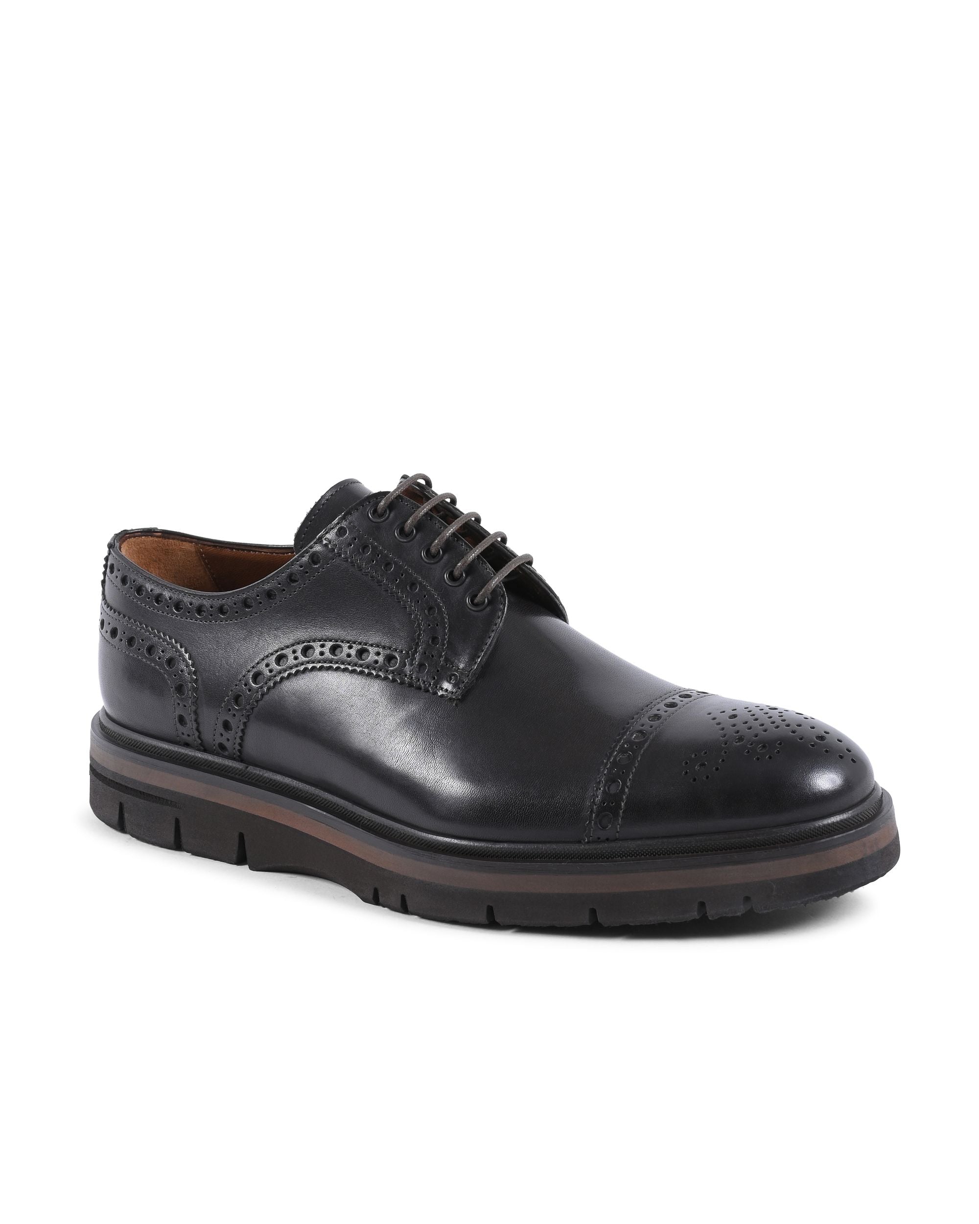 Scarpe Brogue da Uomo Dee Ocleppo EB132 VITELLO T MORO