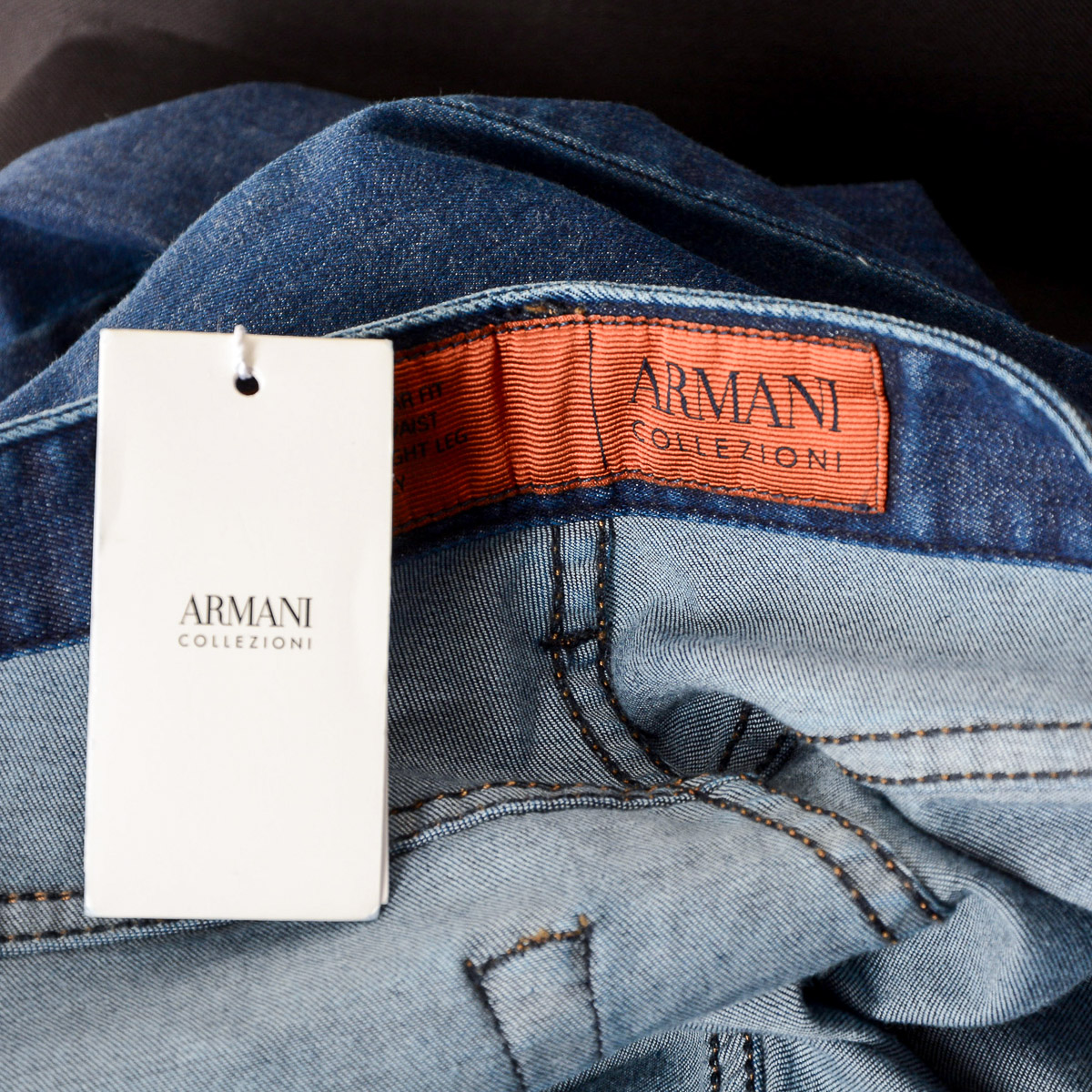 Jeans Armani Collezioni Uomo Blu