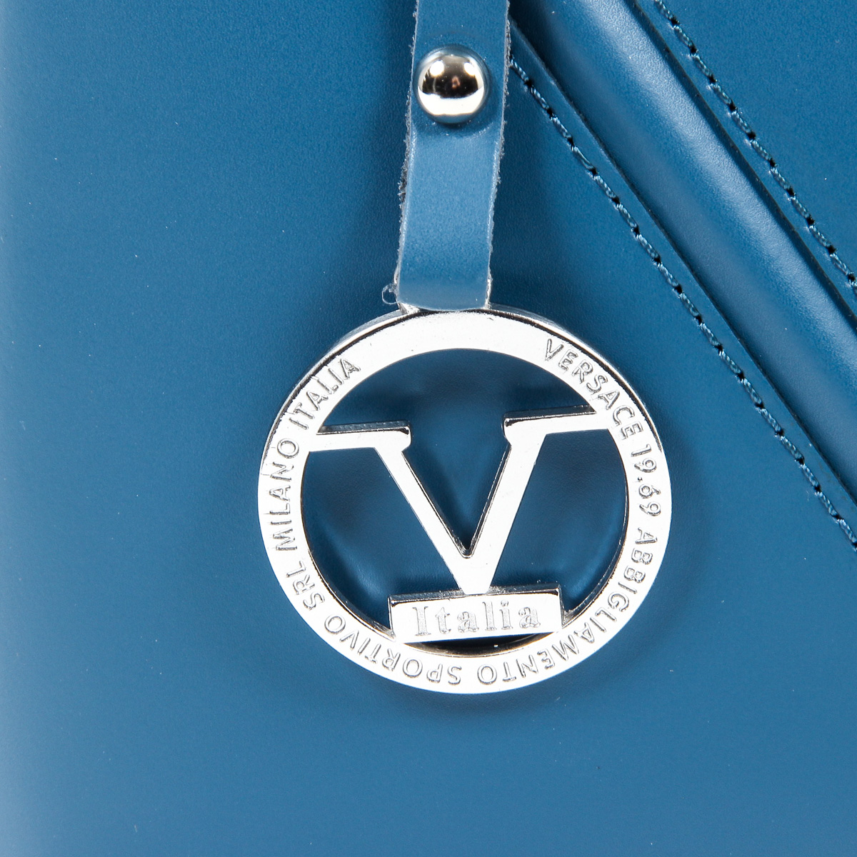 Borsa da donna V 1969 Italia V004-S RUGA PETROLIO
