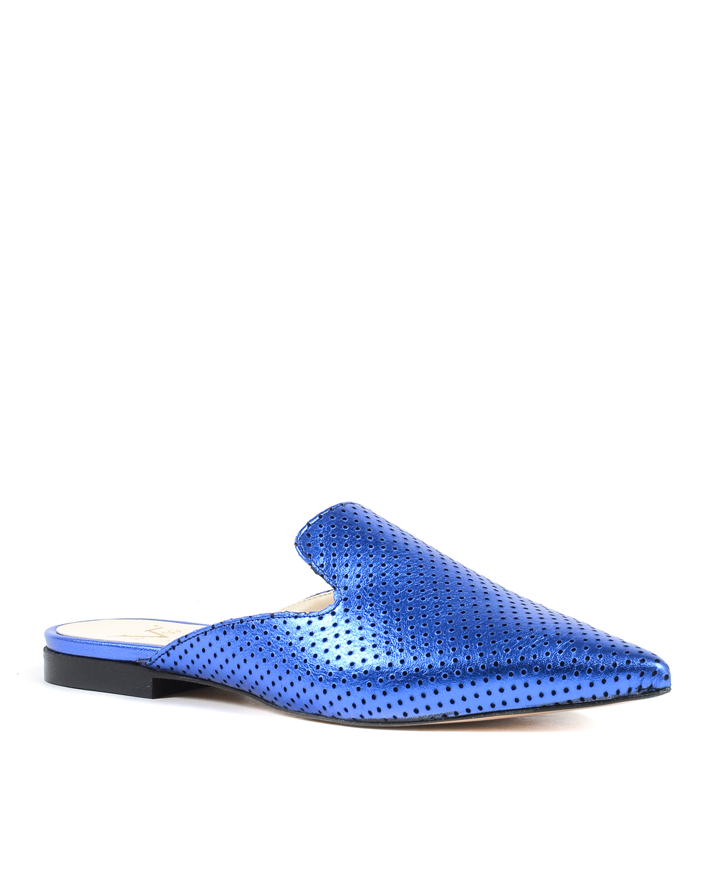 19V69 Italia Ciabatte Donna Lamè Blu 4747 SABOT TRAF LAM BLU