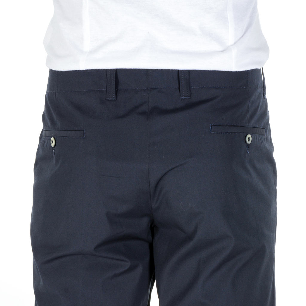 Corneliani Pantaloni Uomo Blu Scuro