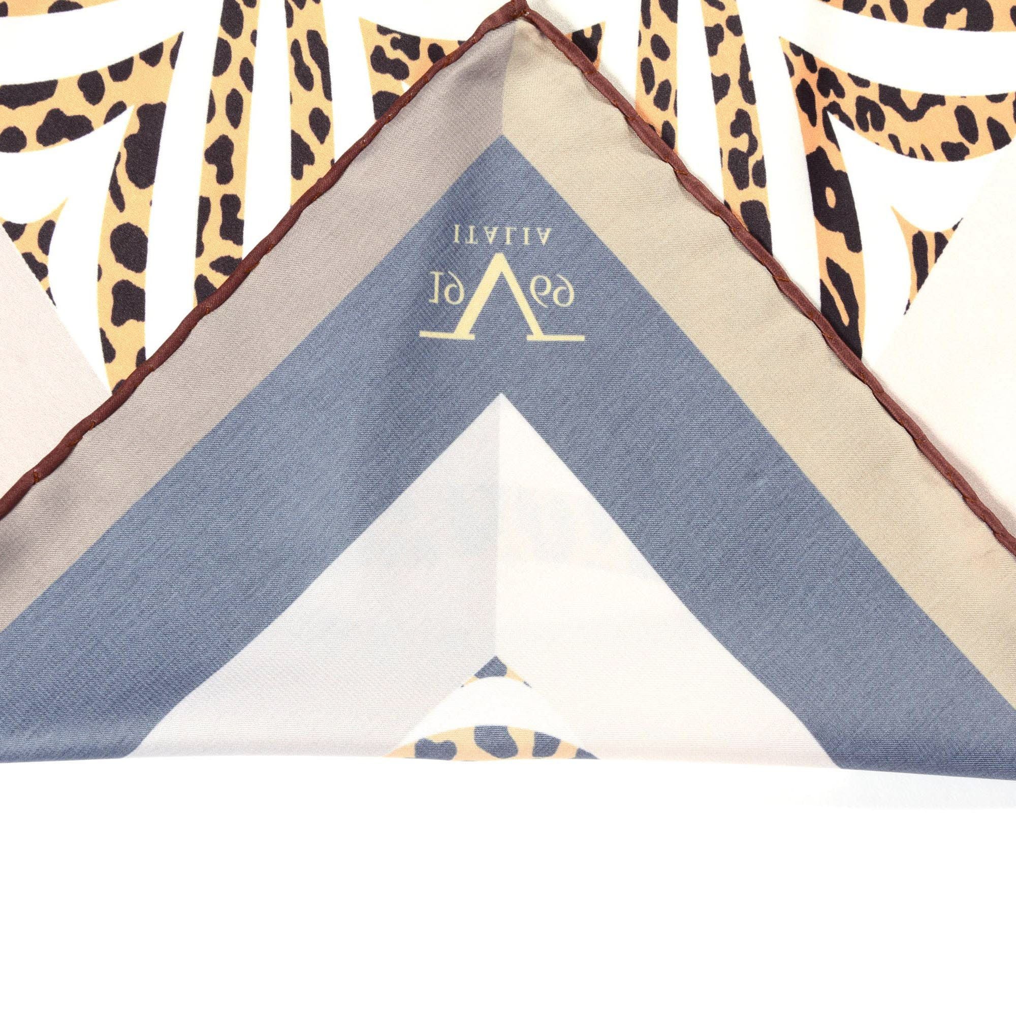 V 1969 Italia Foulard Donna Multicolore VIOLA