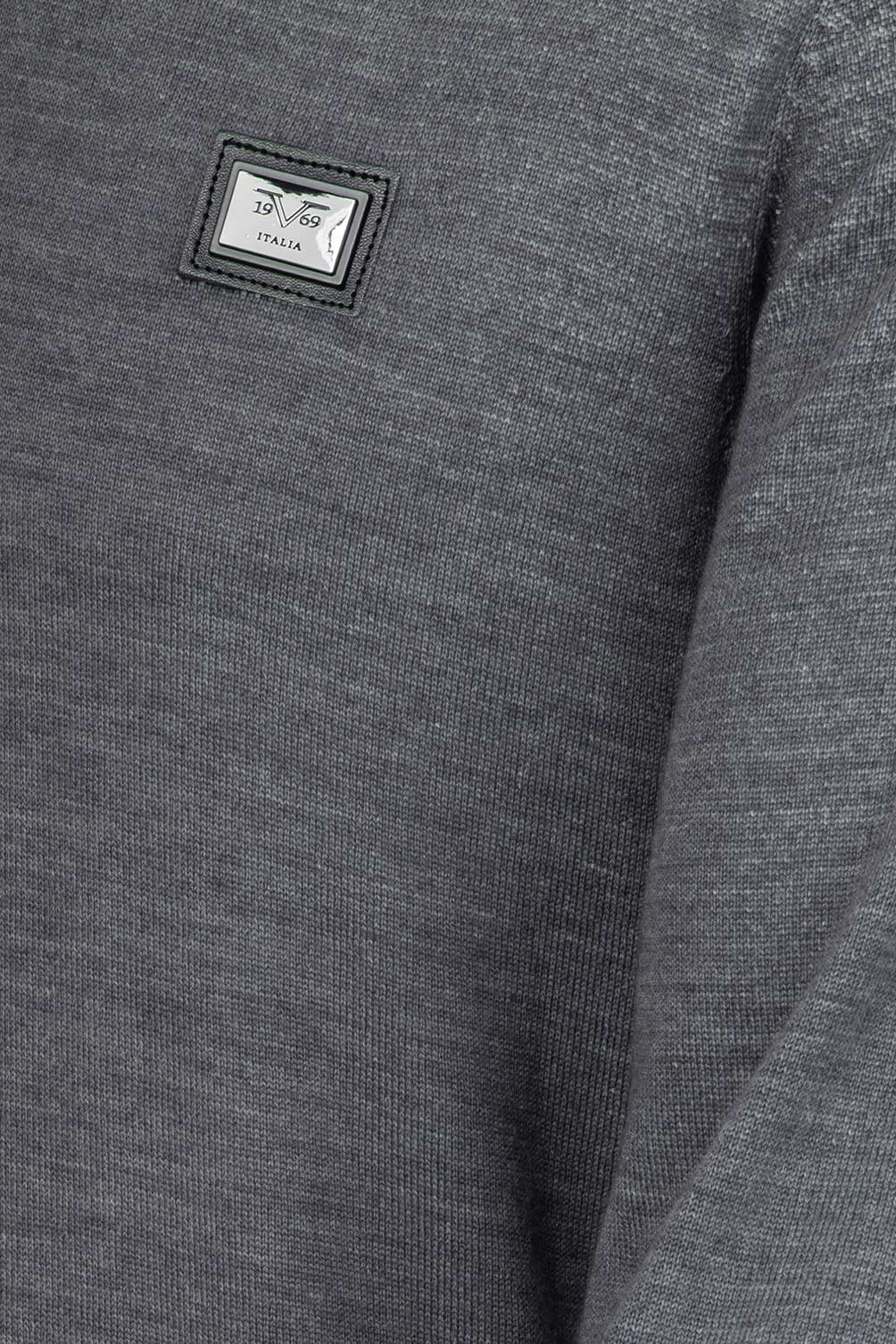 19V69 Italia Maglione Uomo Grigio THIES GREY