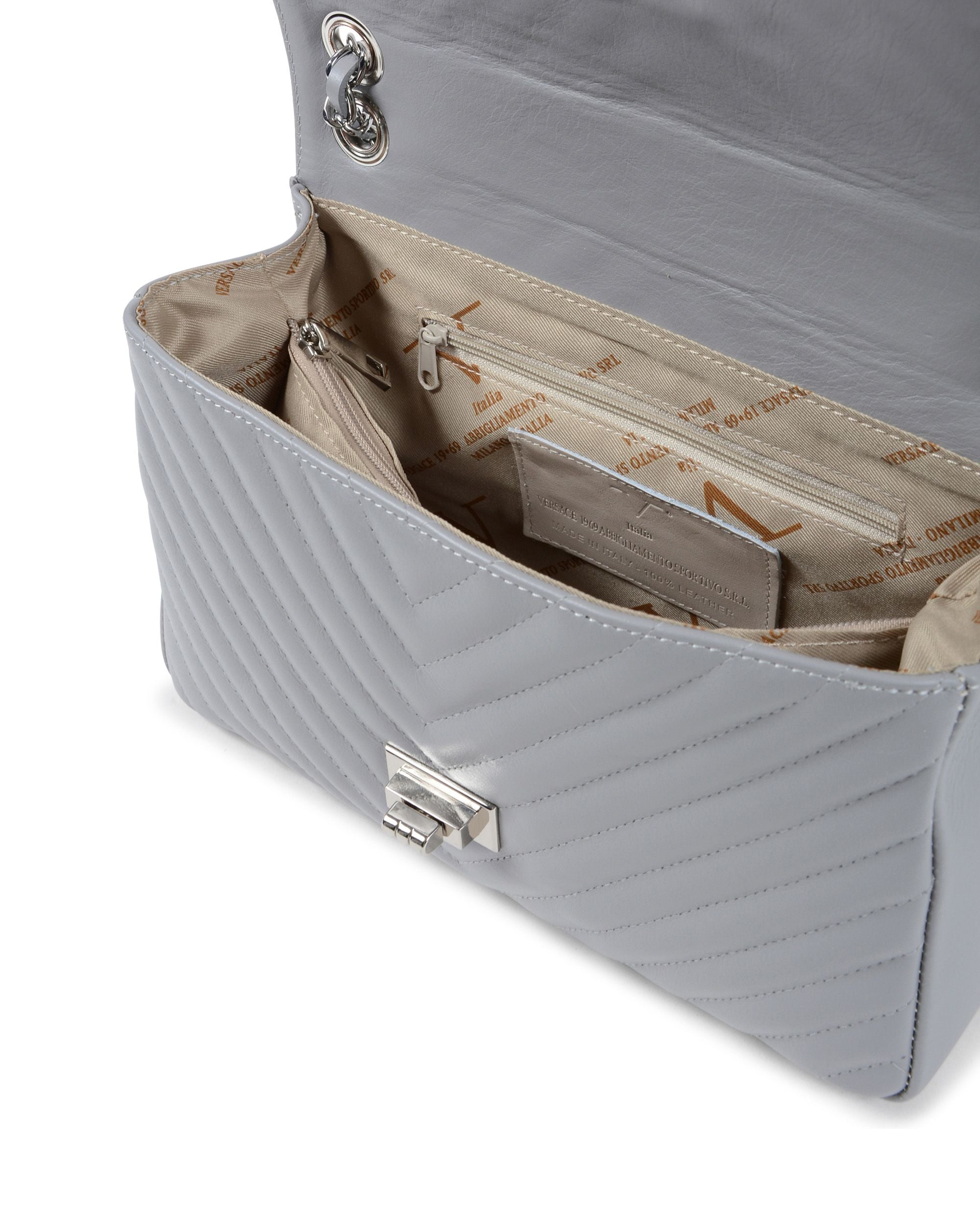 V Italia Borsa Donna Grigia V0116 KID GRIGIO