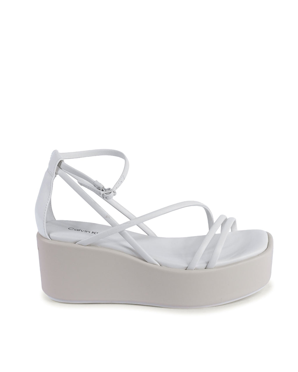 Calvin Klein Zeppa da donna bianca HW0HW019490K9
