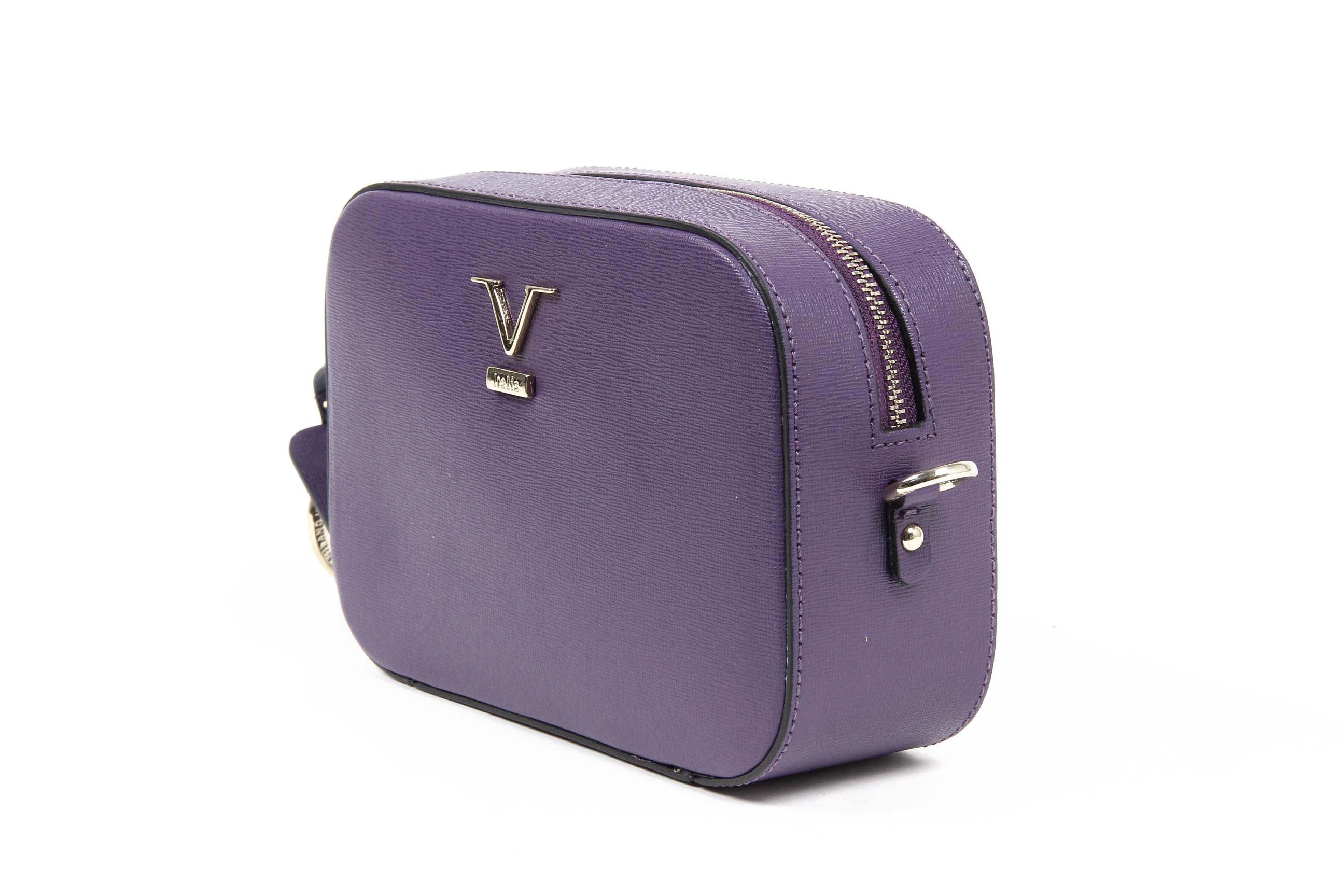 V 1969 Italia Borsa da donna V001 SAFFIANO VIOLA