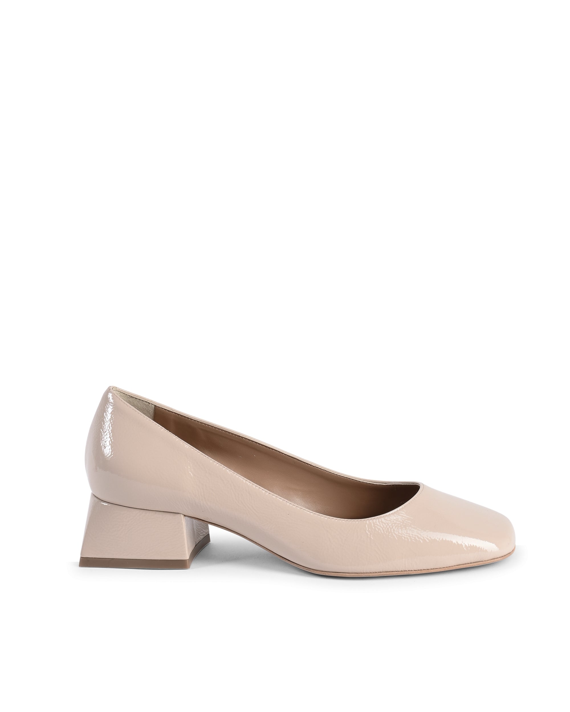 19V69 Italia Ballerina con tacco da donna SOFIA NAPLACK NUDE