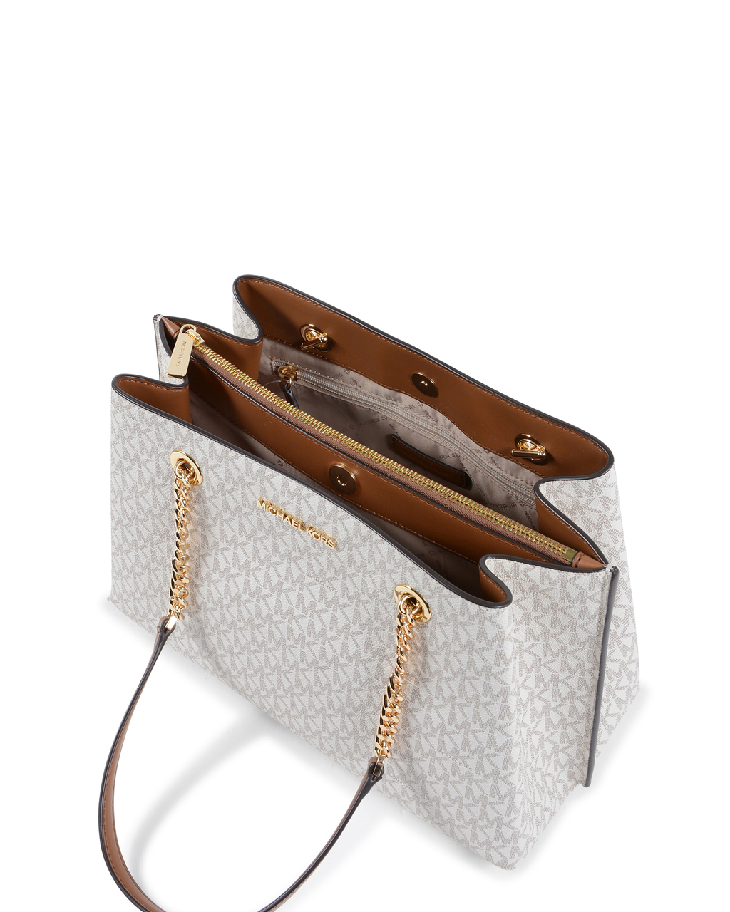 Borsa a mano da donna Michael Kors Vaniglia 35S0GXZS7B VANIGLIA