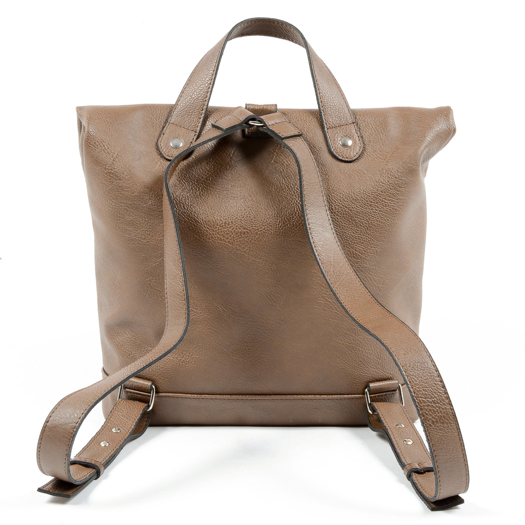 V 1969 Italia Borsa da donna Taupe STEFANY