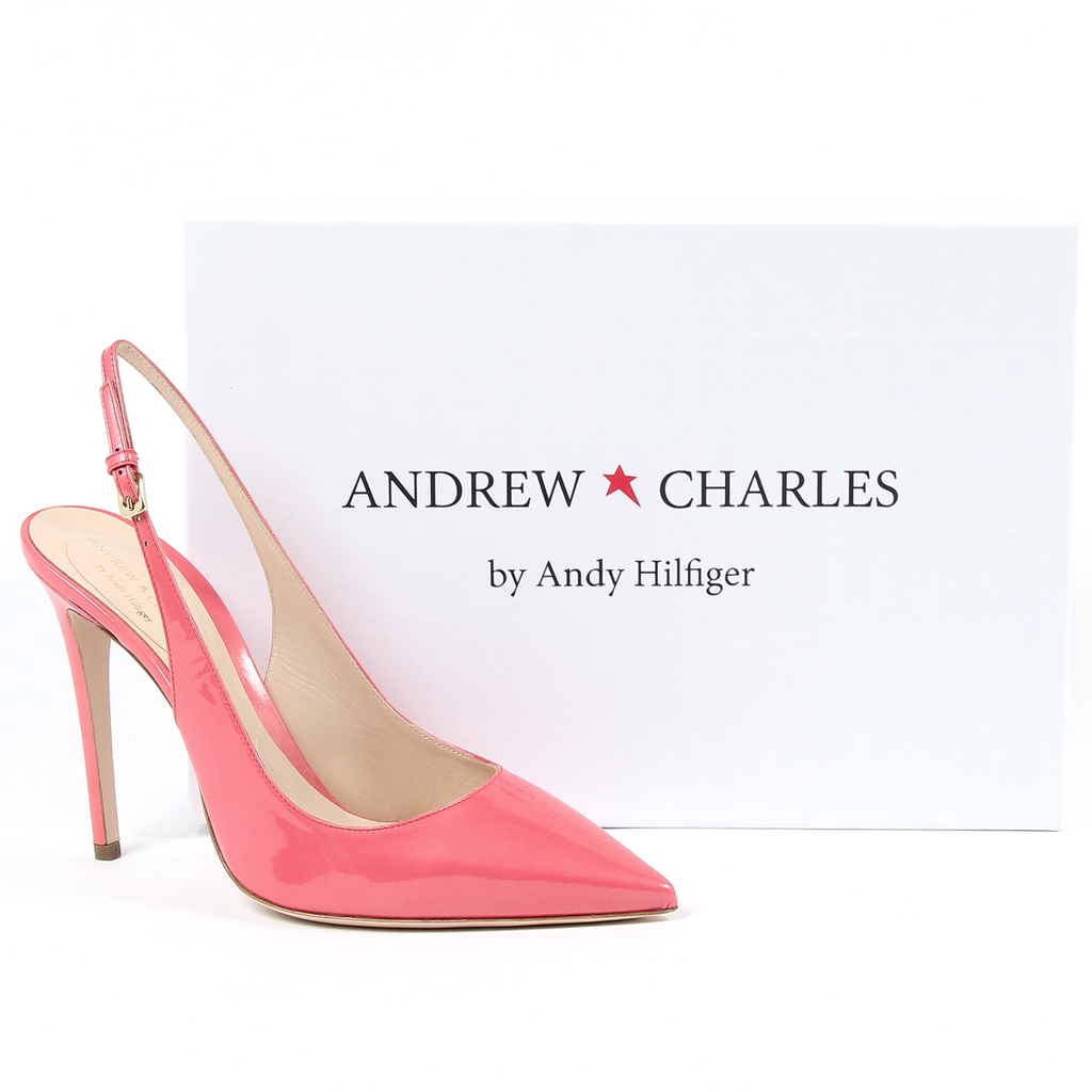 Andrew Charles By Andy Hilfiger - Décolleté con cinturino posteriore da donna, colore rosa, Lincoln