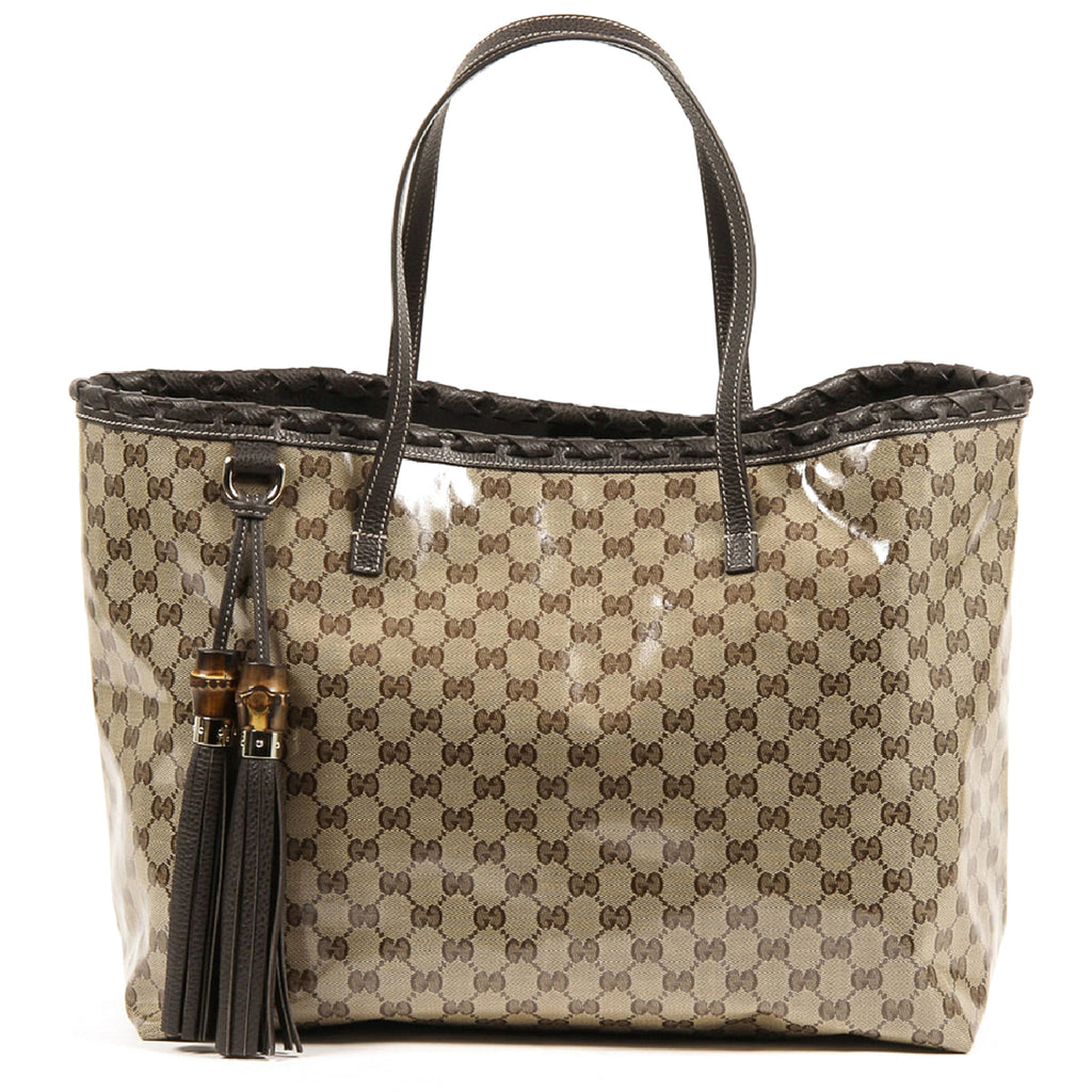 Borsa a mano Gucci Crystal GG Tote da donna