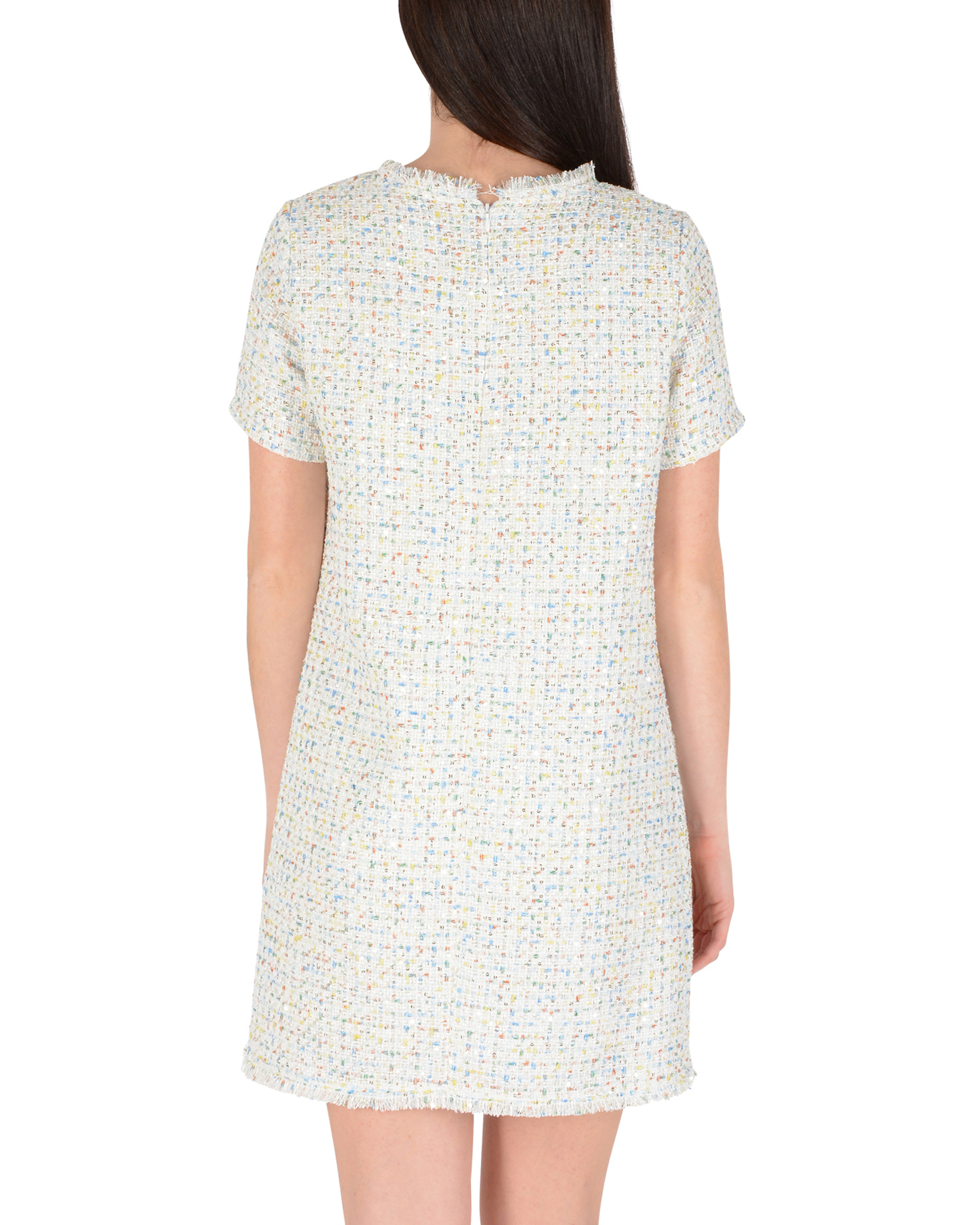 Abito Donna 19V69 Italia Bianco ABITO MORA BIANCO