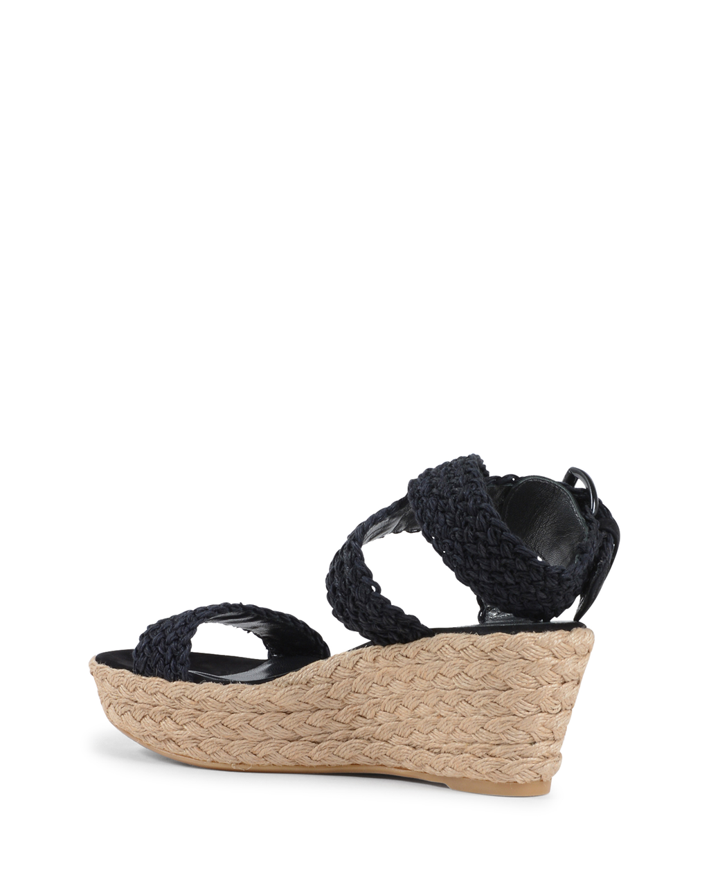 Sandalo con zeppa da donna Stuart Weitzman nero ALEXLO