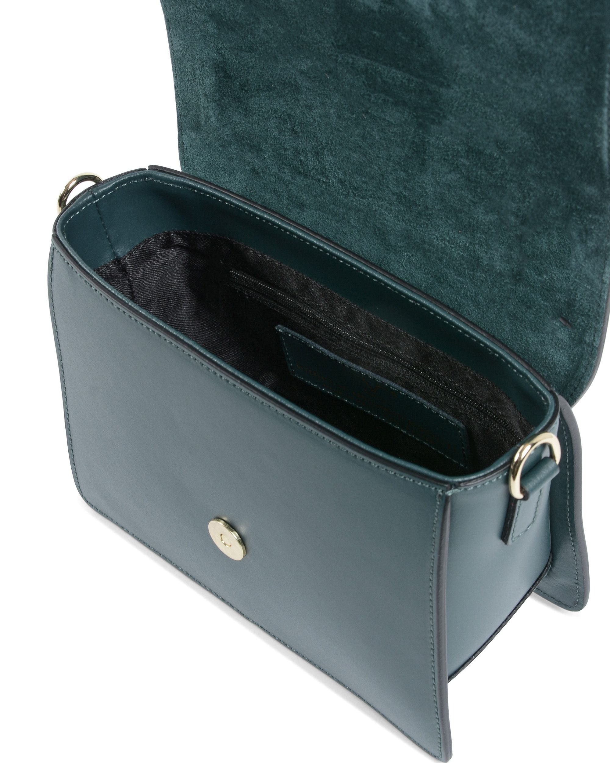 V Italia Borsa da donna Petrolio V505 52 RUGA PETROLIO