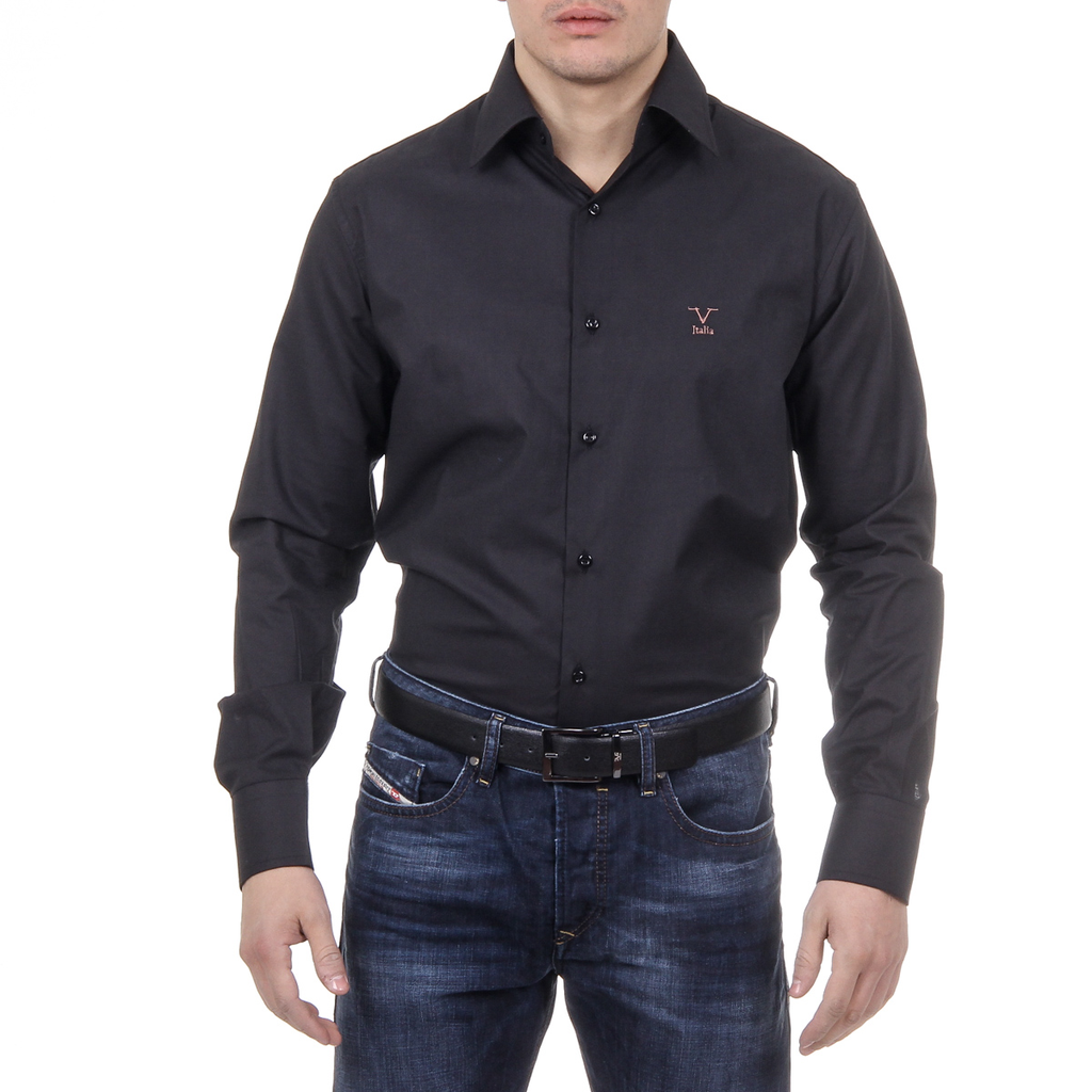 V 1969 Italia Camicia da uomo con collo classico 377 VAR. 537