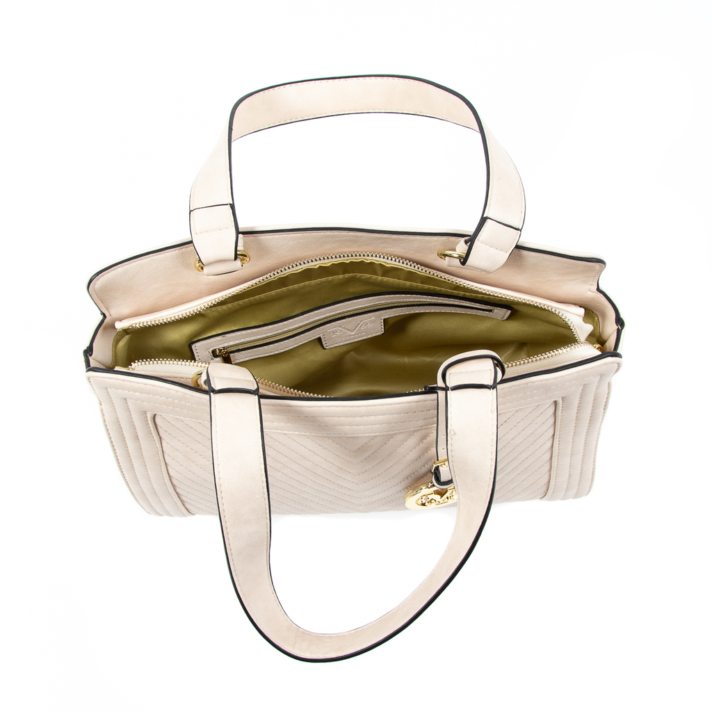V 1969 Italia Borsa da donna Beige CRISTINA