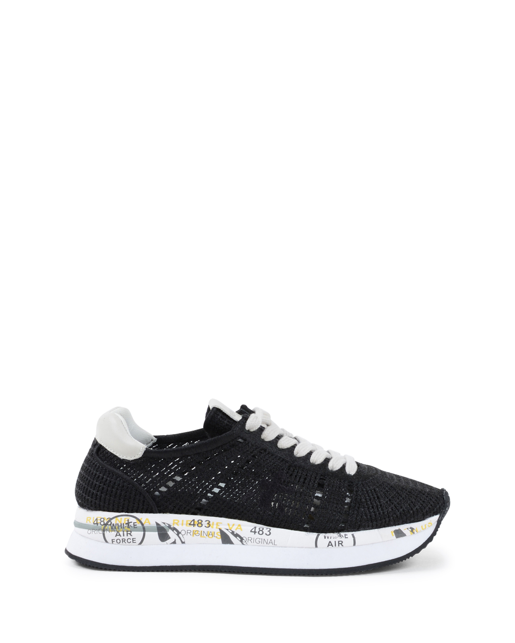 Premiata Sneaker da donna nera CONNYI 1953