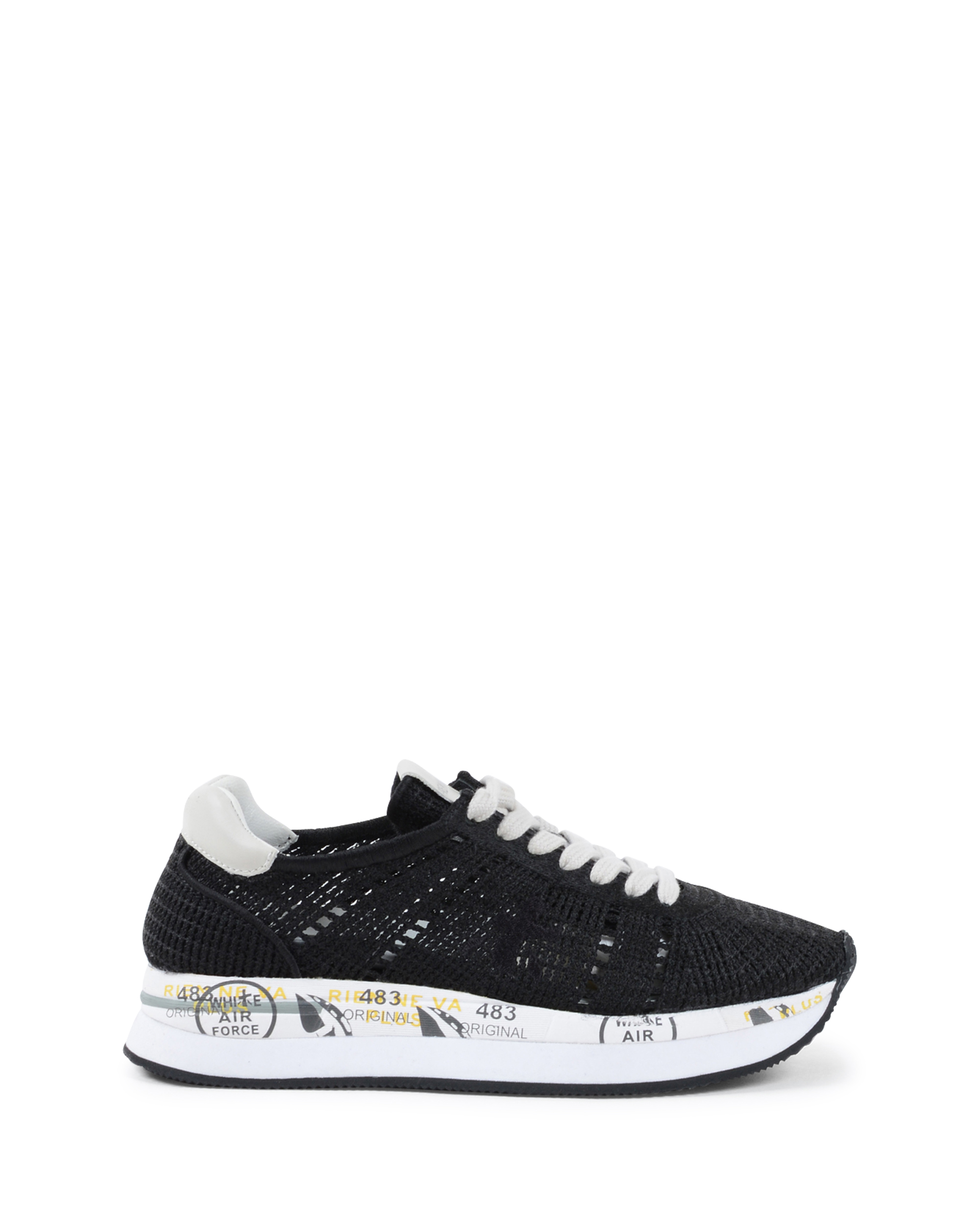 Premiata Sneaker da donna nera CONNYI 1953