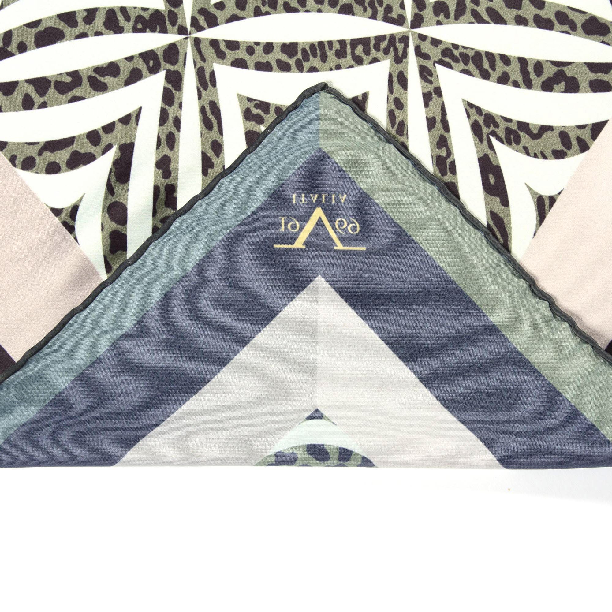 V 1969 Italia Foulard Donna Multicolore VIOLA