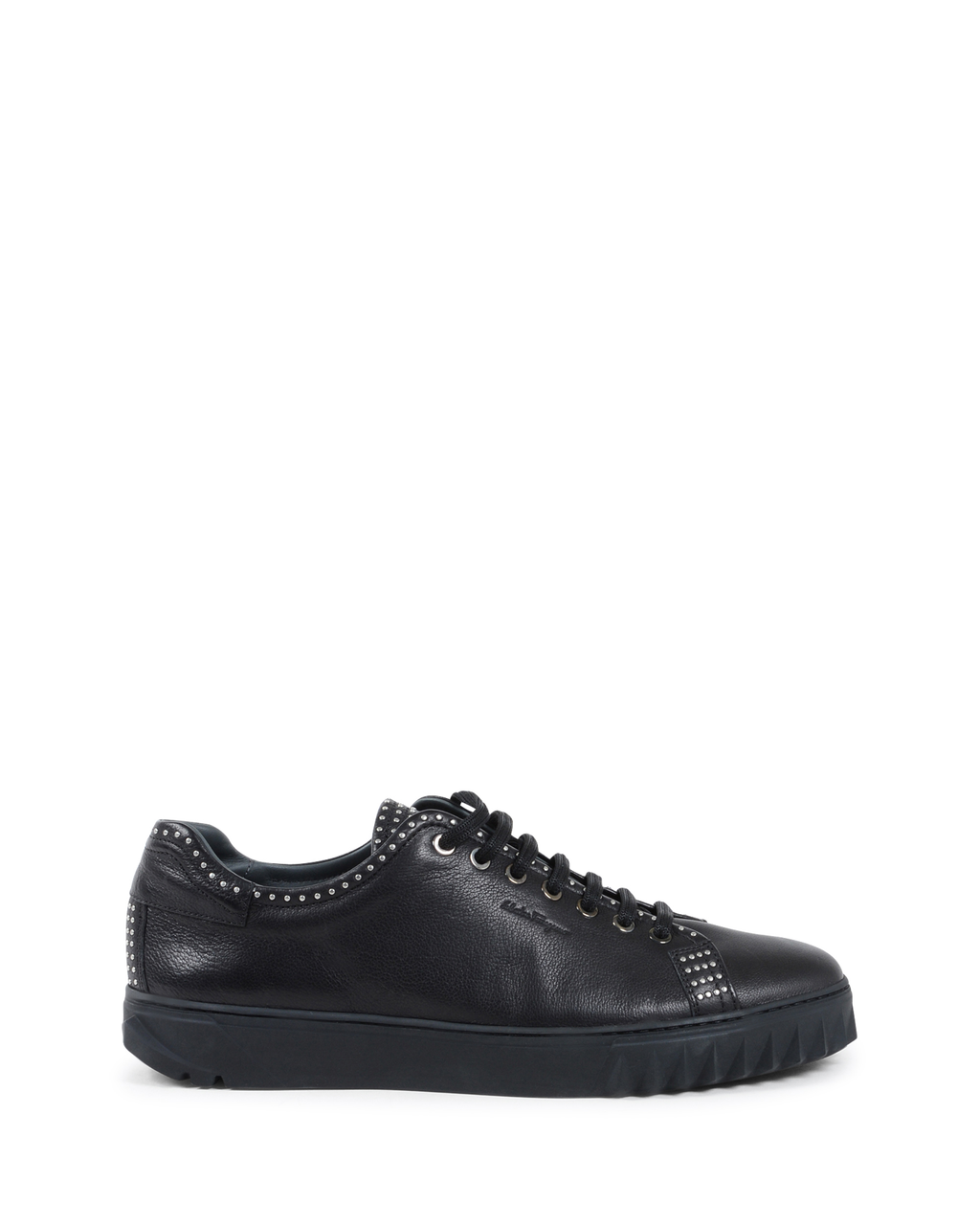 Salvatore Ferragamo Sneaker da uomo nera CUBE