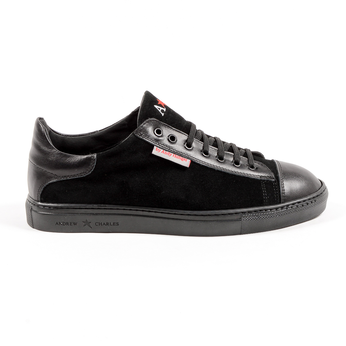 Andrew Charles Sneaker da uomo nere TOM