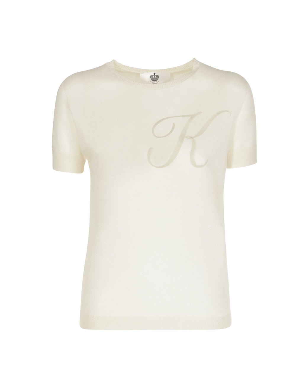 Dee Ocleppo Short Sleeve ART 003 IVORY LETTER K