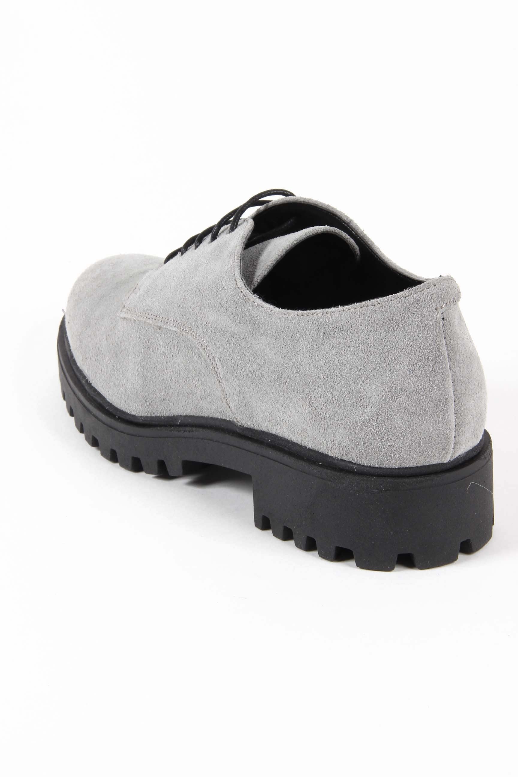 Scarpa stringata da donna V 1969 Italia C01 CAMOSCIO GRIGIO