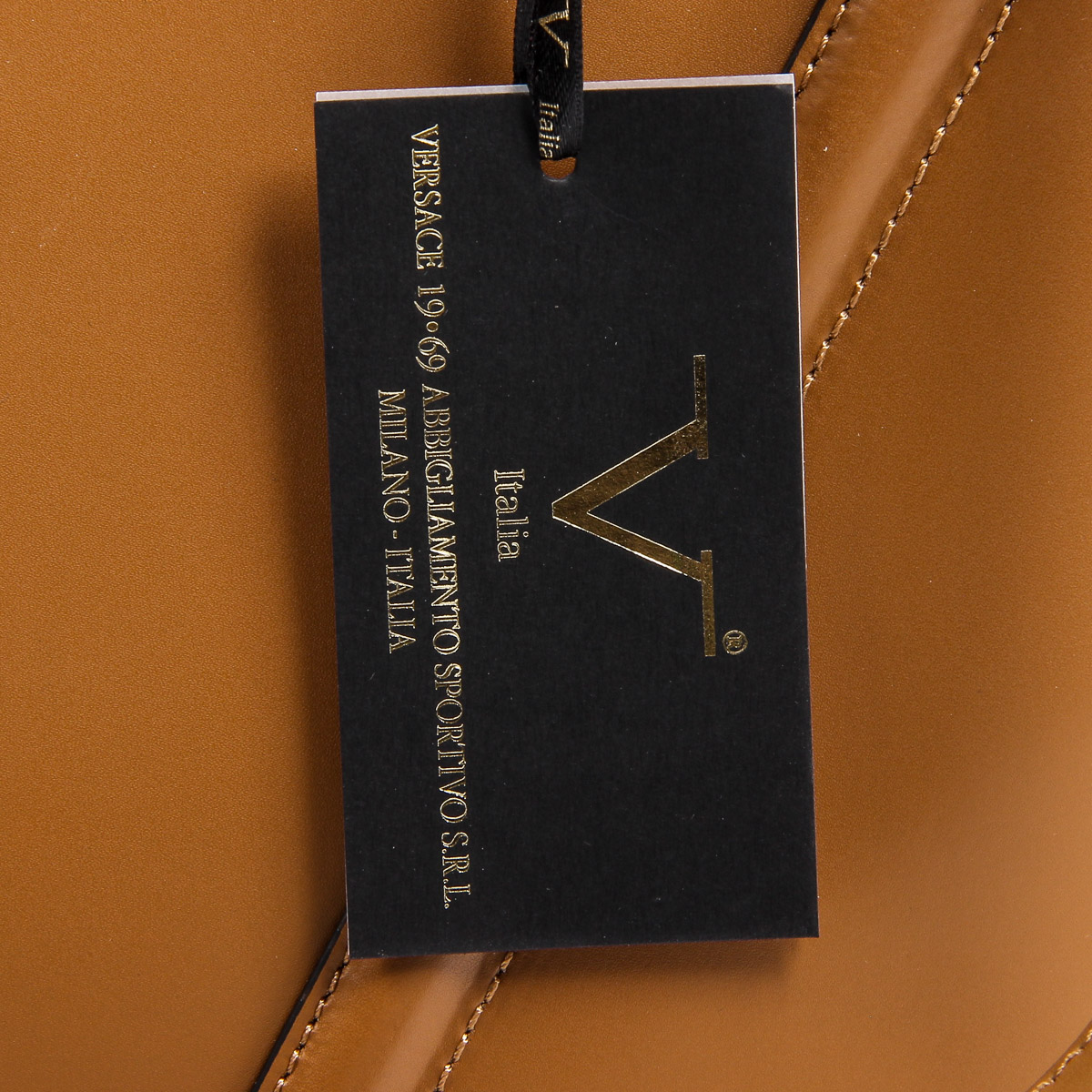Borsa da donna V 1969 Italia V008-S RUGA CUOIO