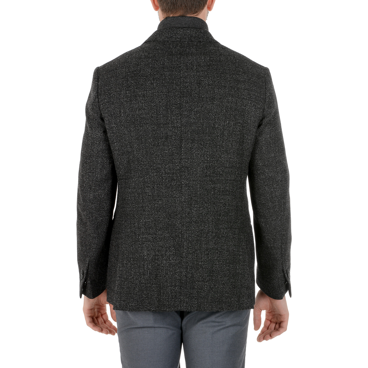 Corneliani Giacca Uomo Maniche Lunghe Grigio Scuro