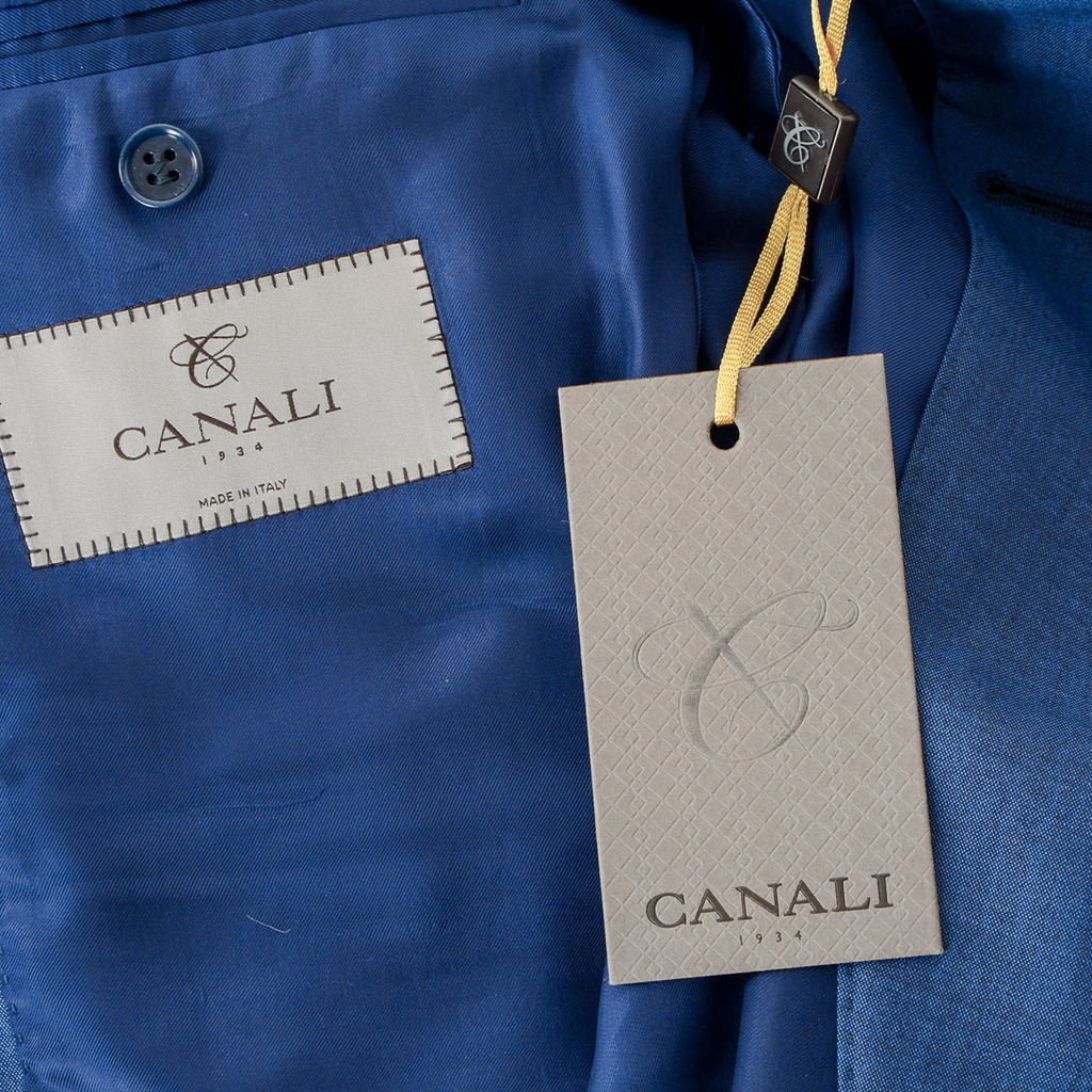 Abito da uomo Canali maniche lunghe blu